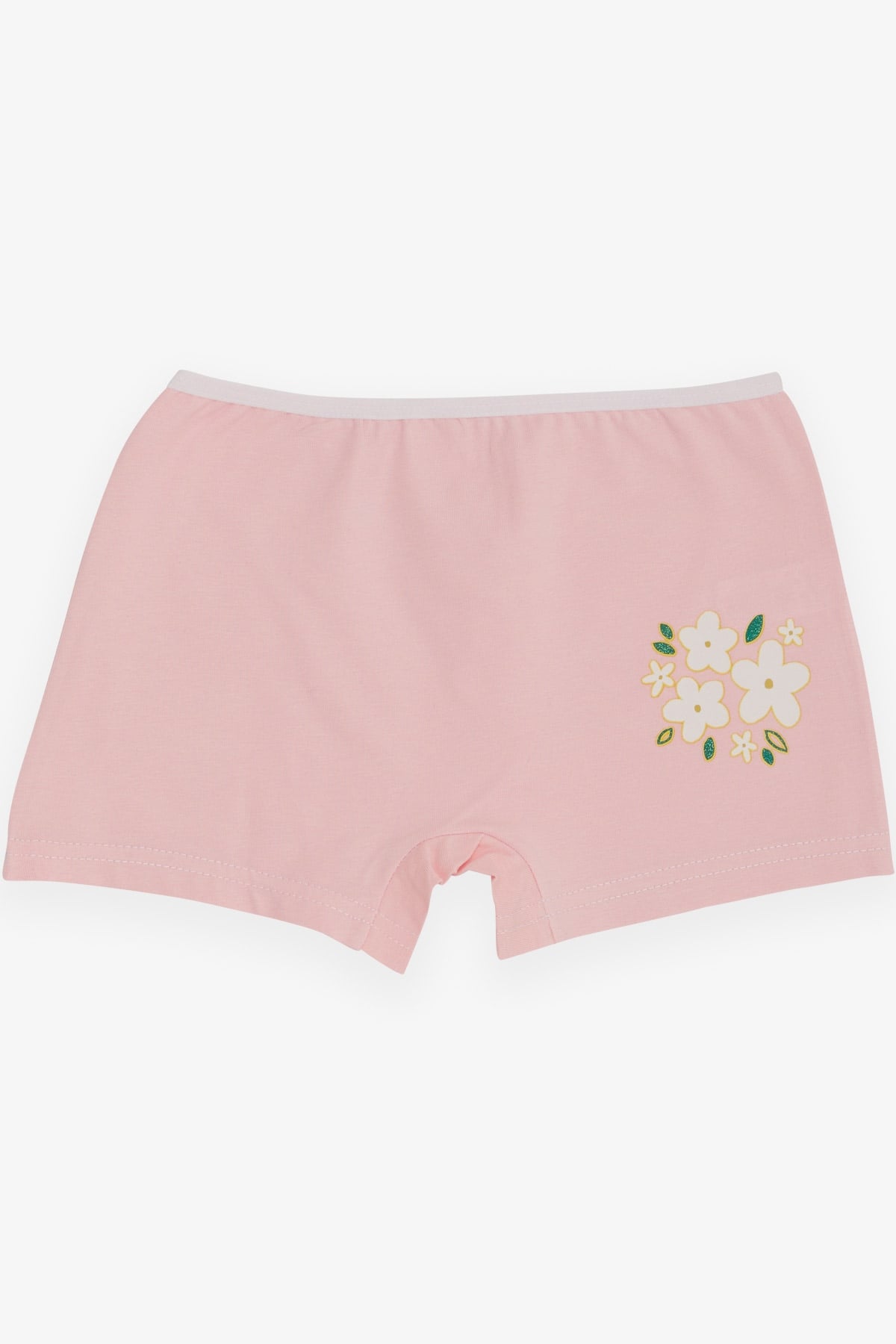Breeze Kız Çocuk Boxer Çiçek Baskılı Pembe (5-11 Yaş)