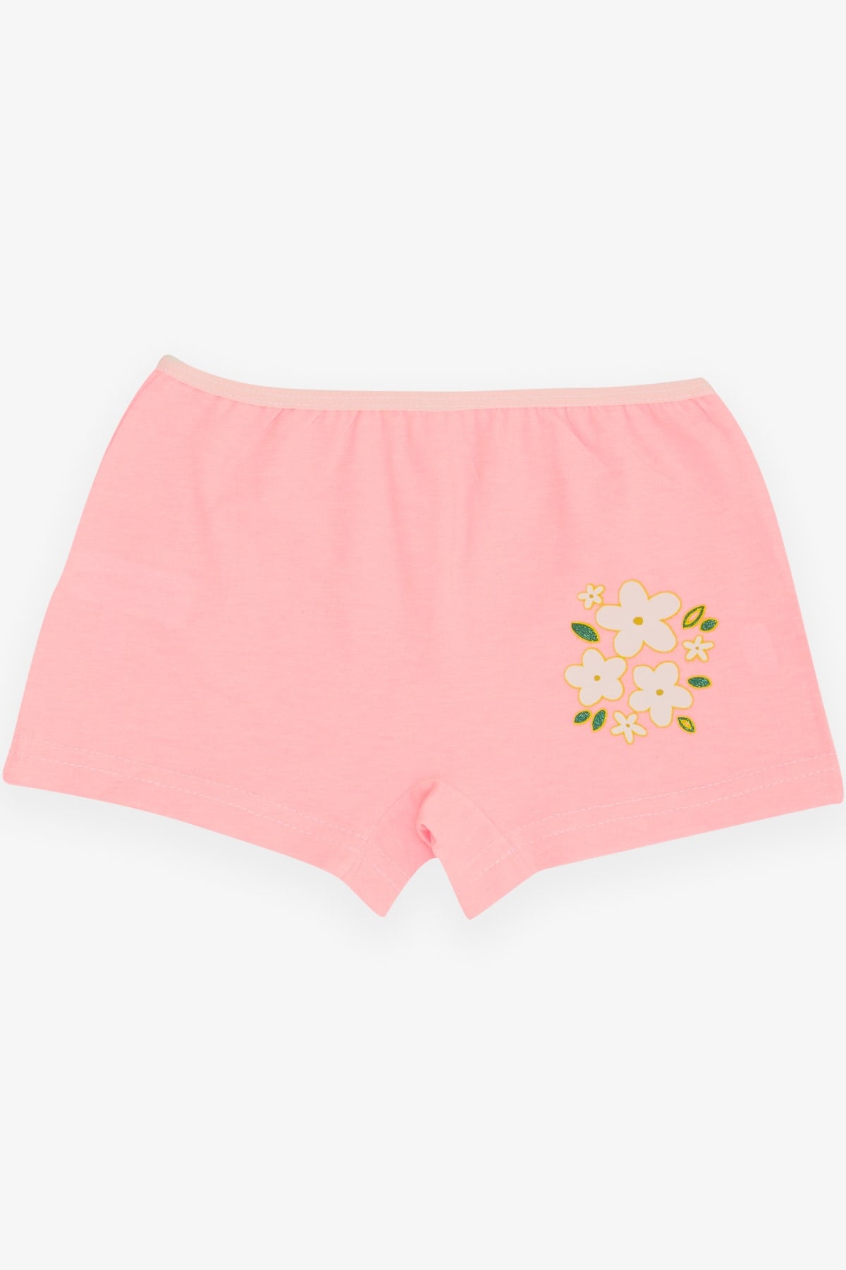 Breeze Kız Çocuk Boxer Çiçek Baskılı Pembe (5-11 Yaş)