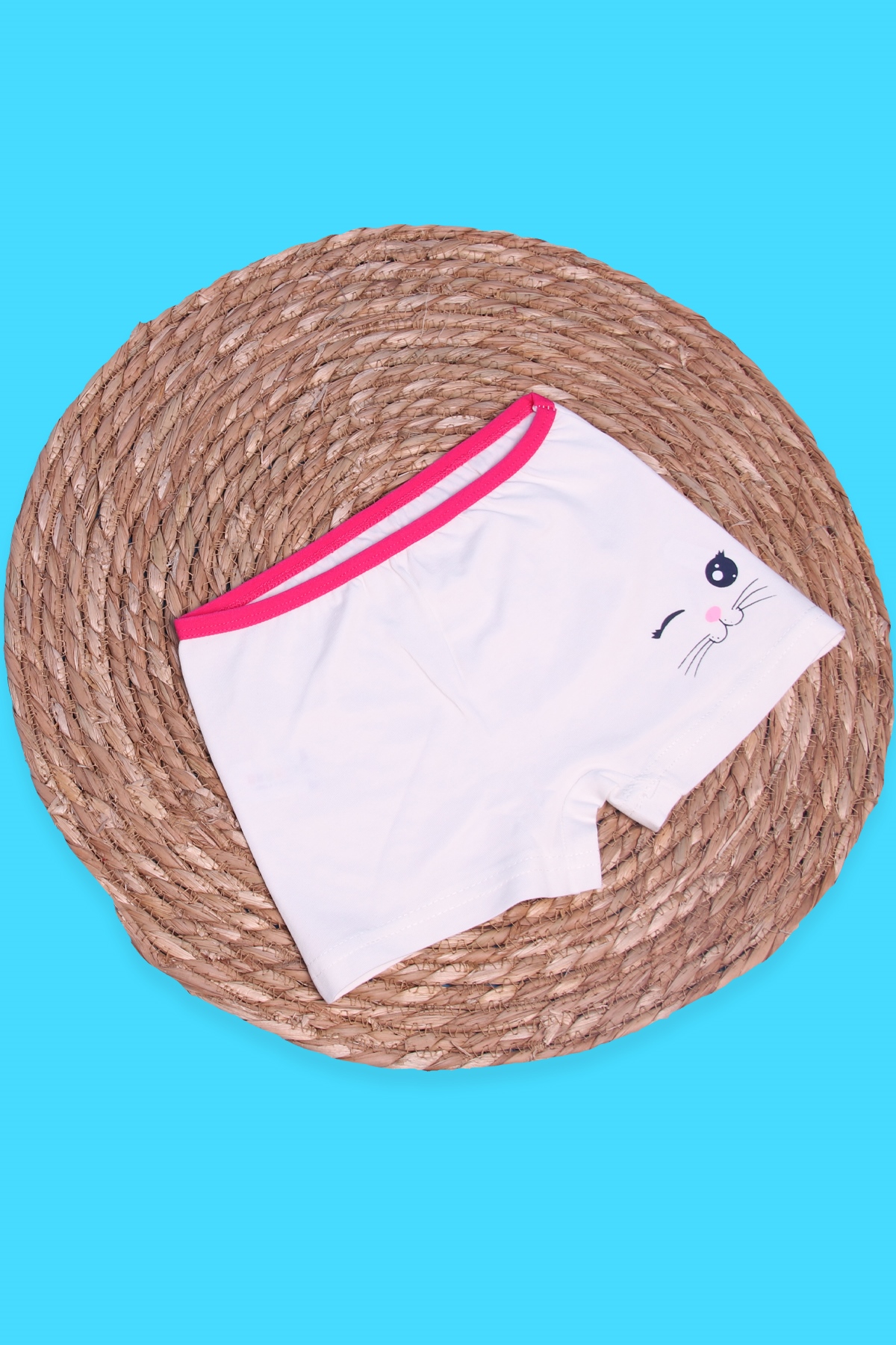 Breeze Kız Çocuk Boxer Kedili Ekru (3-11 Yaş)
