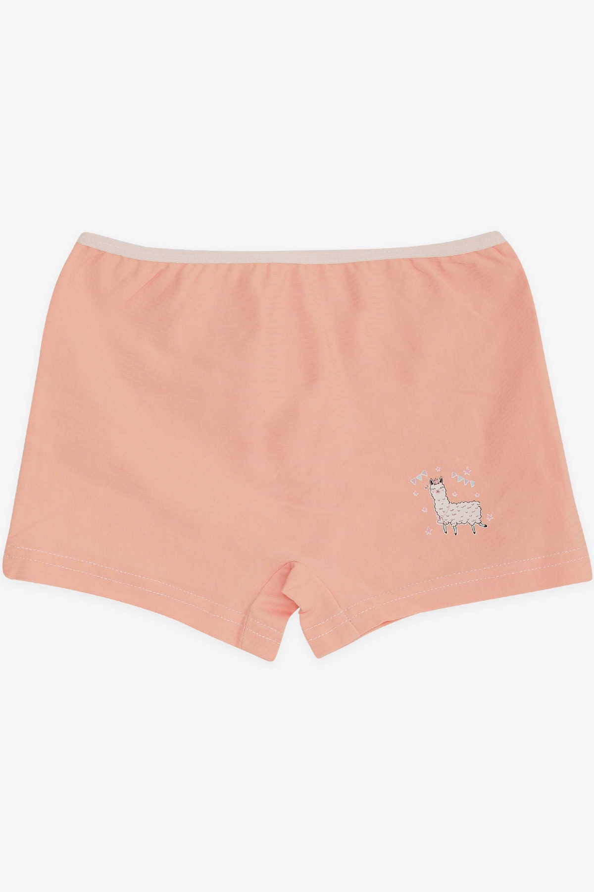Breeze Kız Çocuk Boxer Kuzucuk Baskılı Pudra (5-11 Yaş)