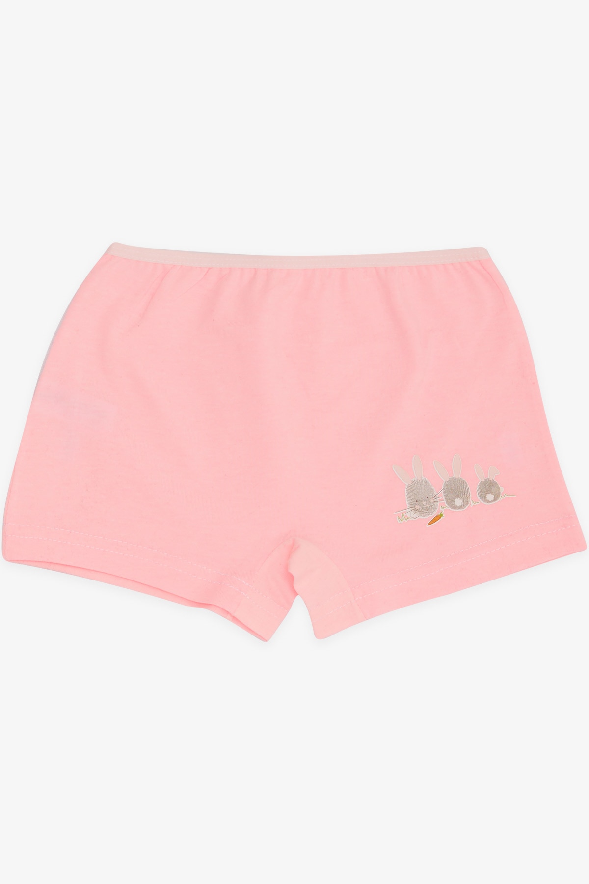 Breeze Kız Çocuk Boxer Tavşancık Baskılı Pembe (5-11 Yaş)