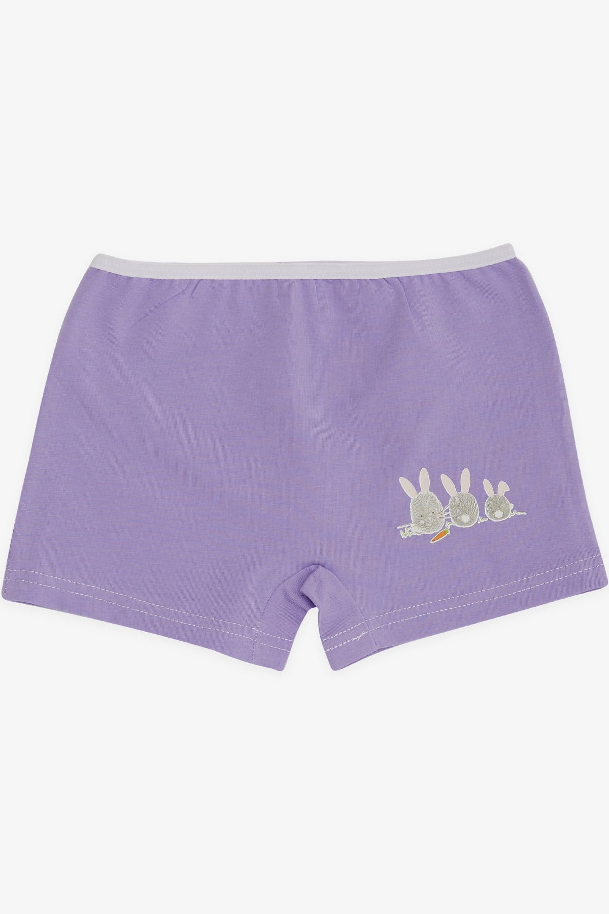 Breeze Kız Çocuk Boxer Tavşancık Baskılı Lila (5-11 Yaş)