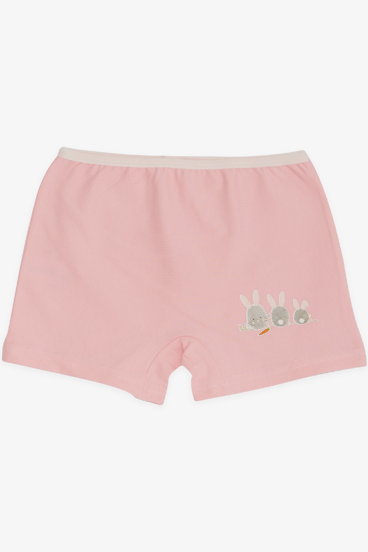 Breeze Kız Çocuk Boxer Tavşancık Baskılı Pembe (5-11 Yaş)