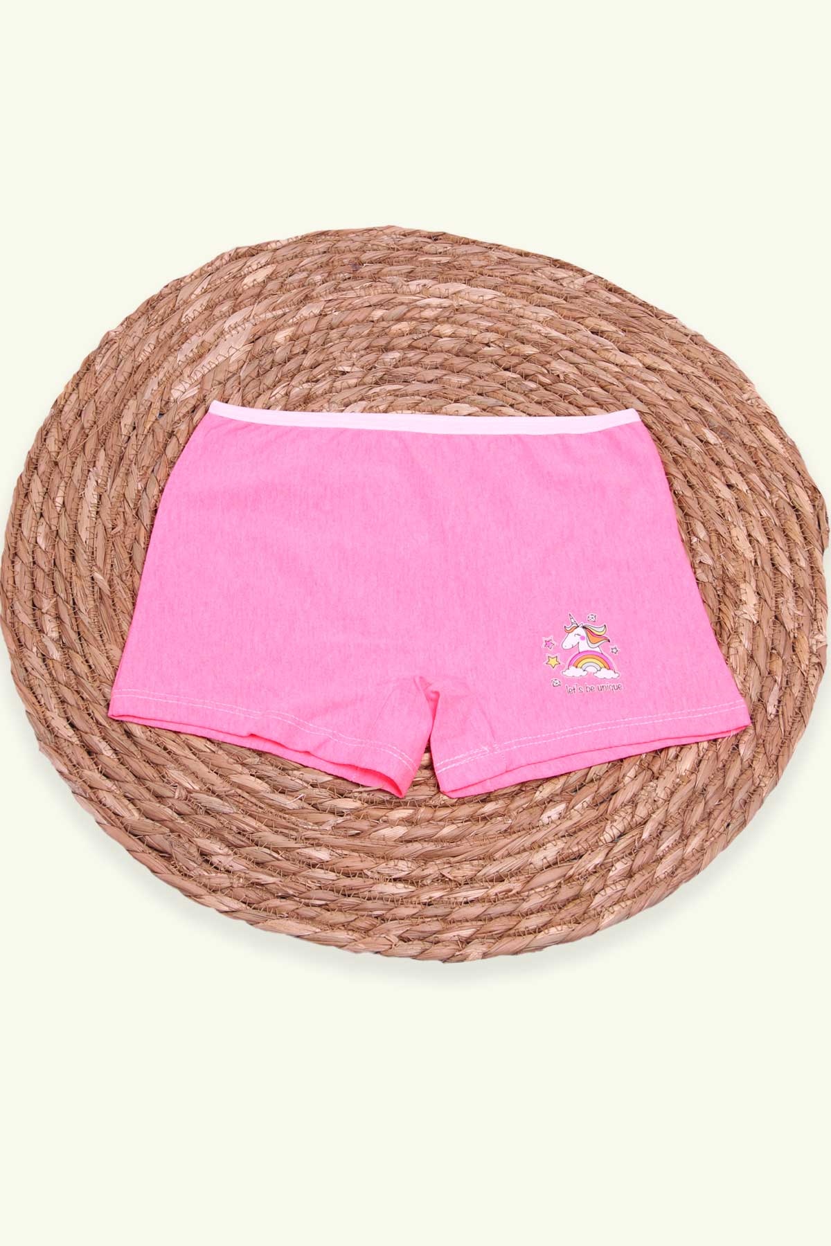 Breeze Kız Çocuk Boxer Unicorn Neon Pembe (8 Yaş)