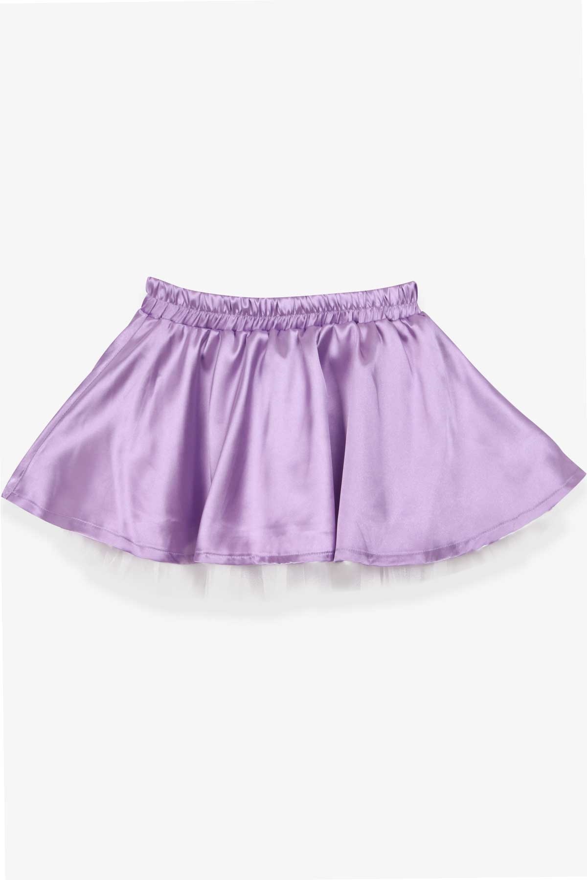 Breeze Kız Çocuk Etek Tüllü Lila (5-10 Yaş)