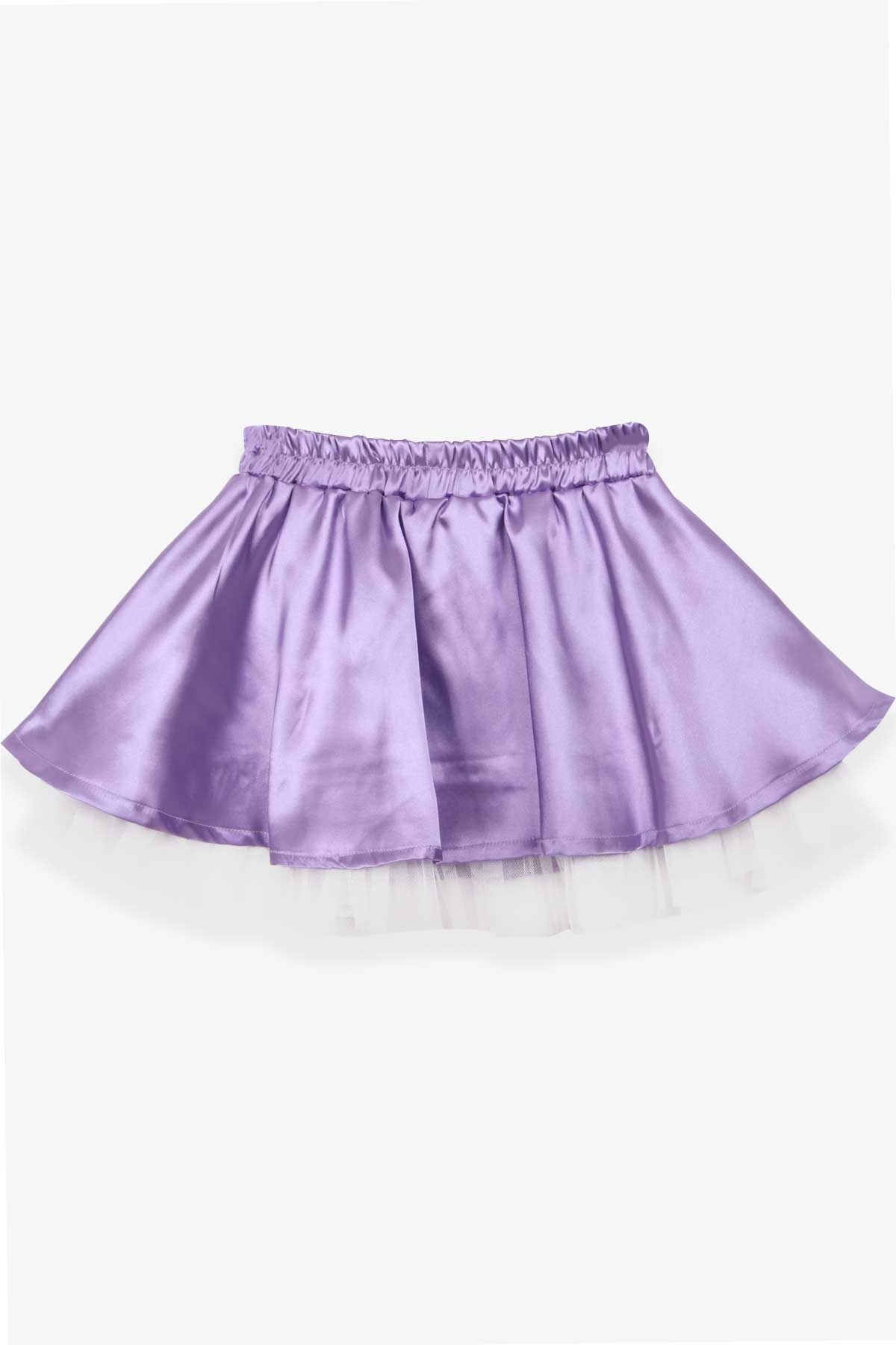 Breeze Kız Çocuk Etek Tüllü Lila (5-10 Yaş)