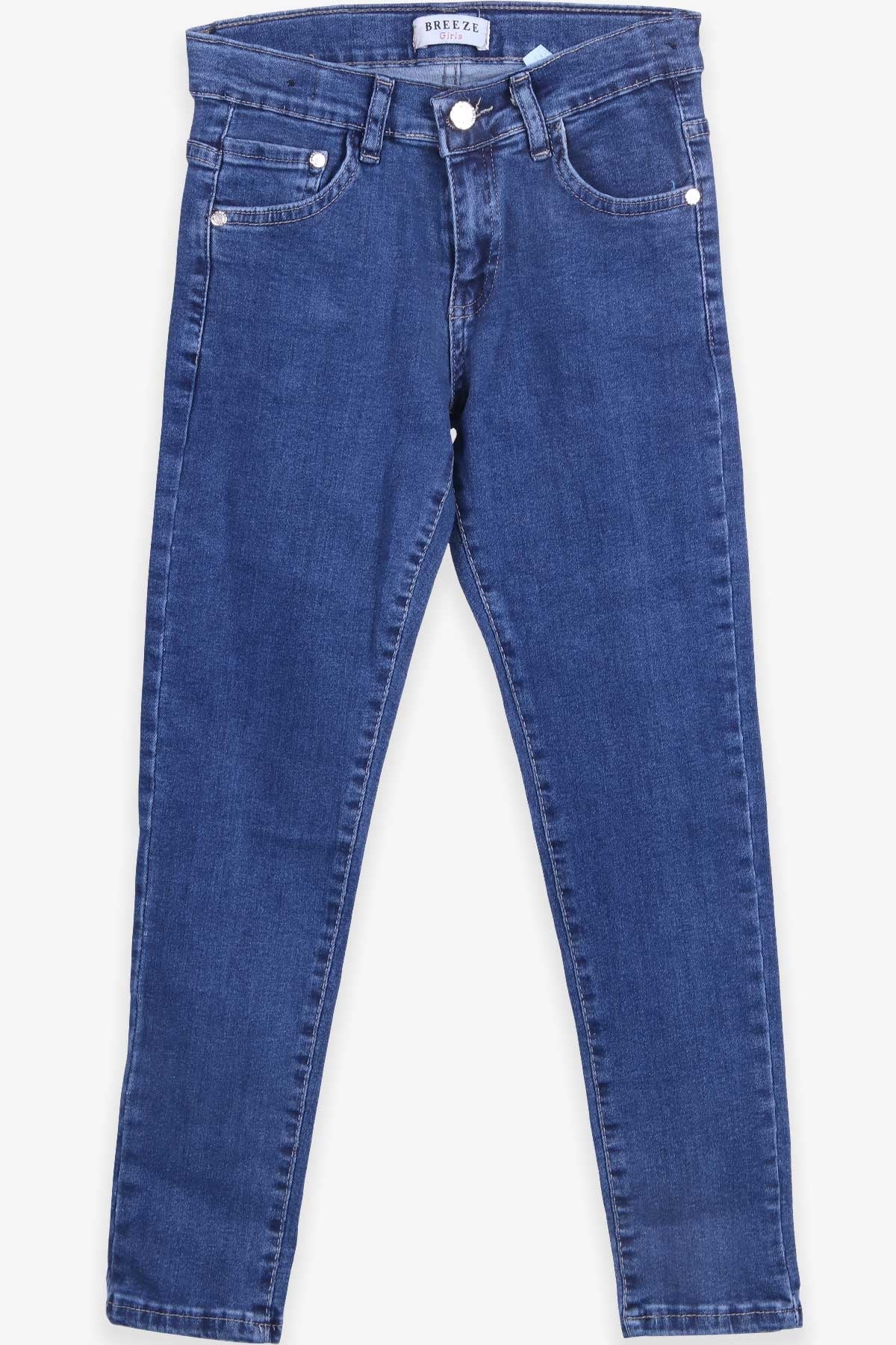 Breeze Kız Çocuk Kot Pantolon Mavi (8-14 Yaş)