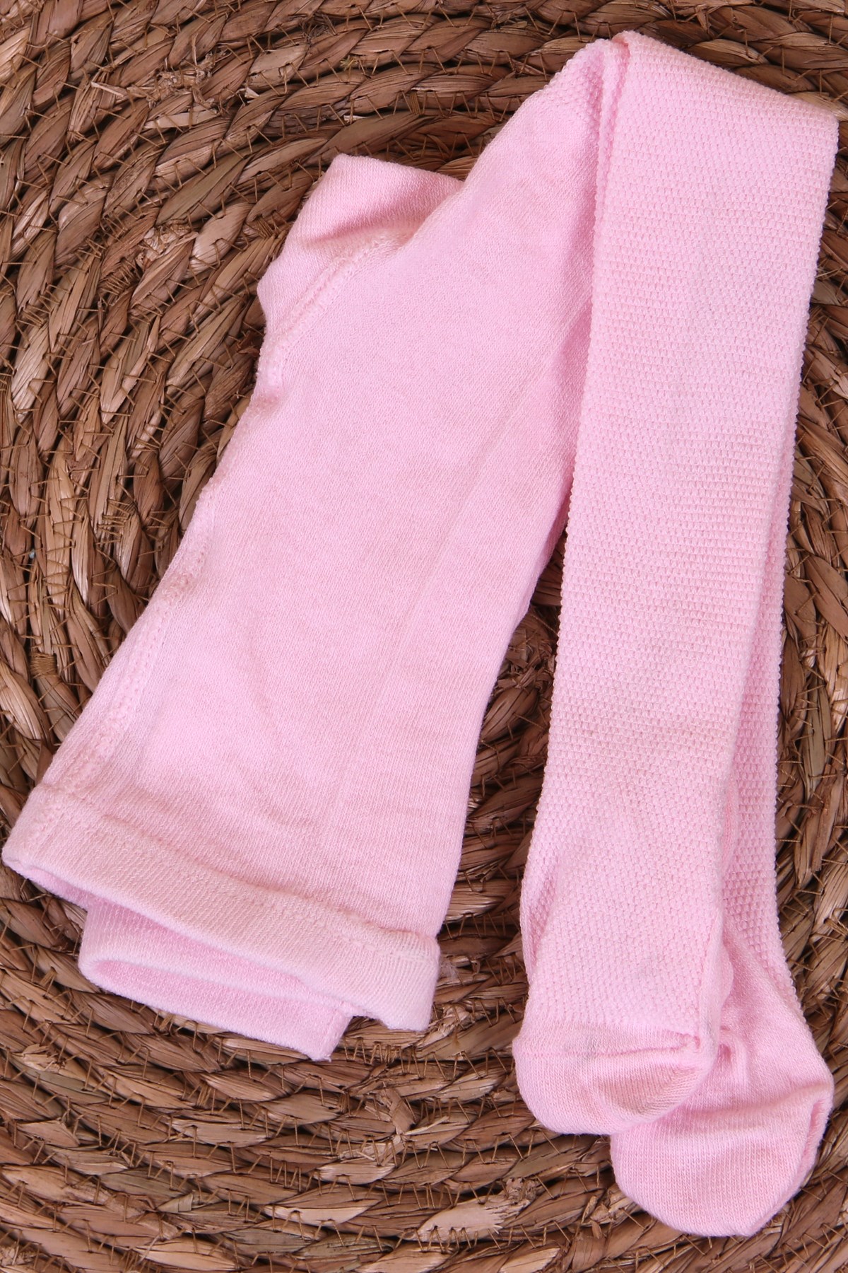 Basic Pembe 03-24 Ay - Kız Çocuk Külotlu Çorap | Breeze