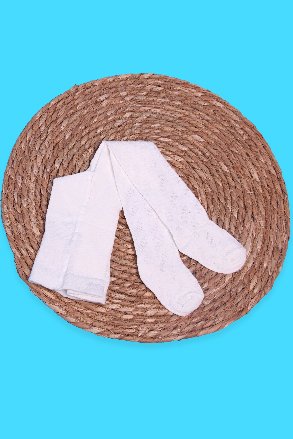 Breeze Kız Çocuk Külotlu Çorap Ekru (6-36 Ay)