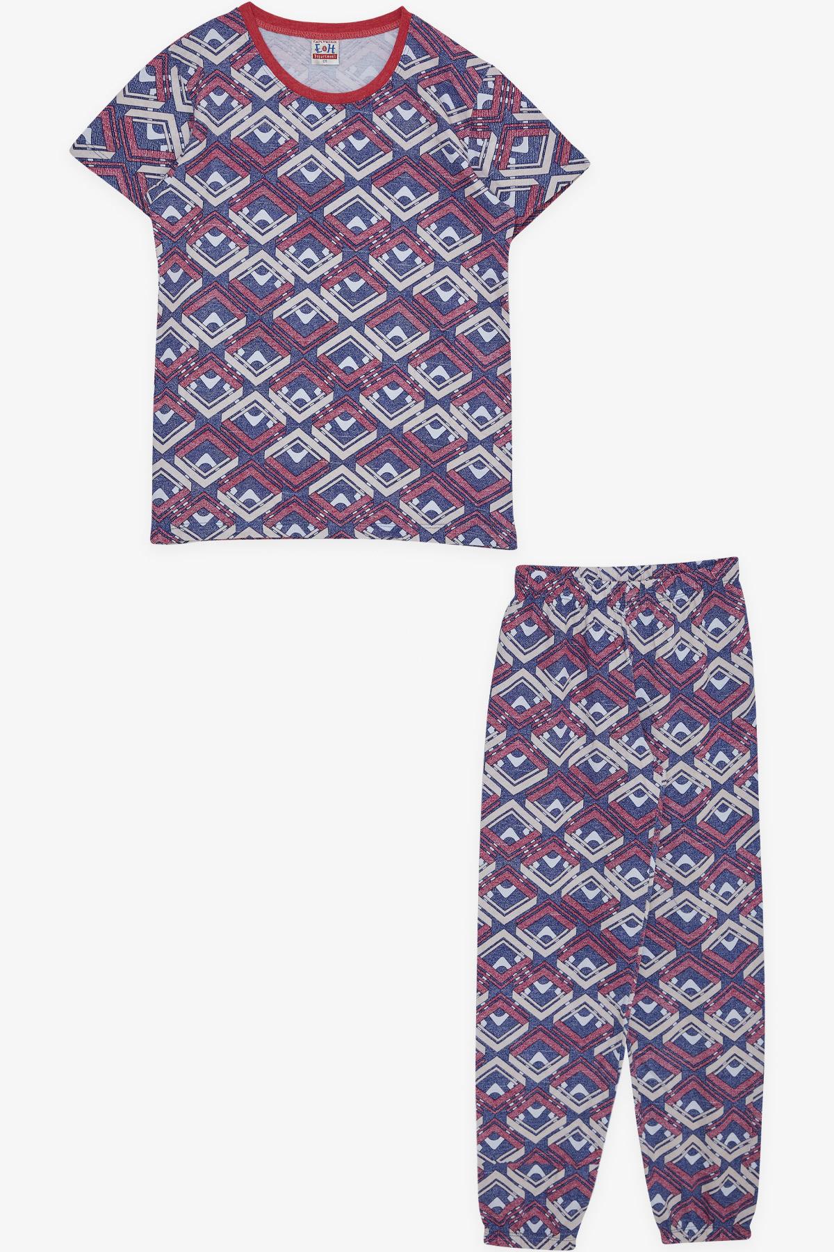 Breeze Kız Çocuk Pijama Takımı Desenli Karışık Renk (4-8 Yaş)