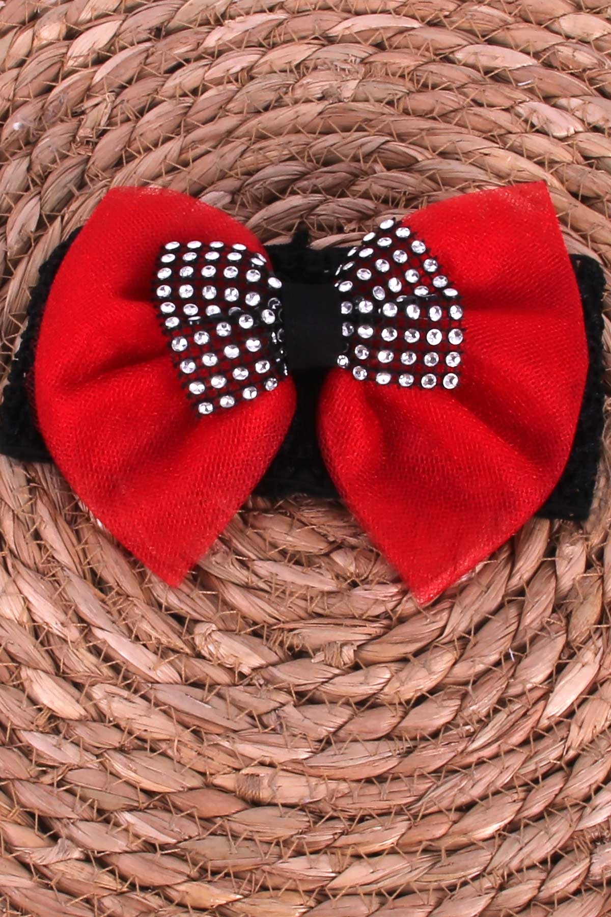 Breeze Kız Çocuk Pullu Bandana Kırmızı (Standart)