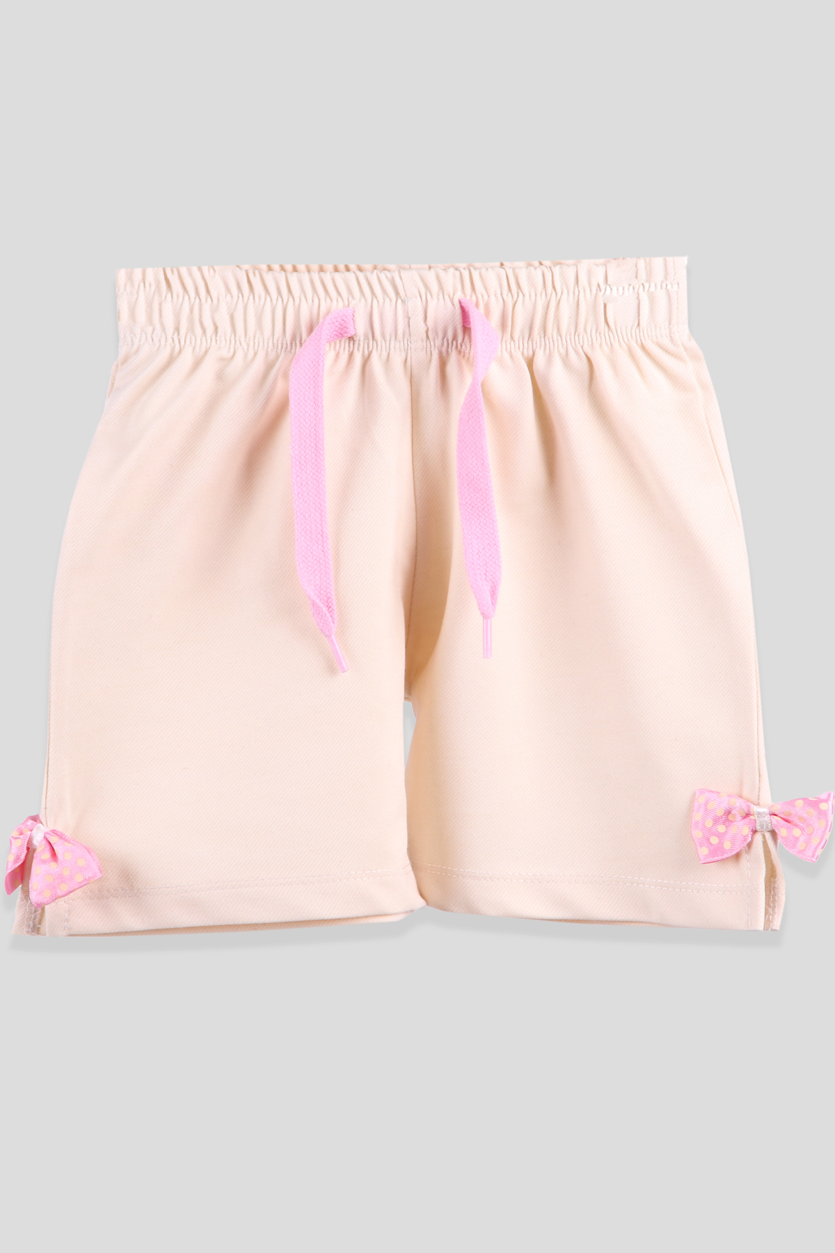 Breeze Kız Çocuk Şort Krem (5-10 Yaş)