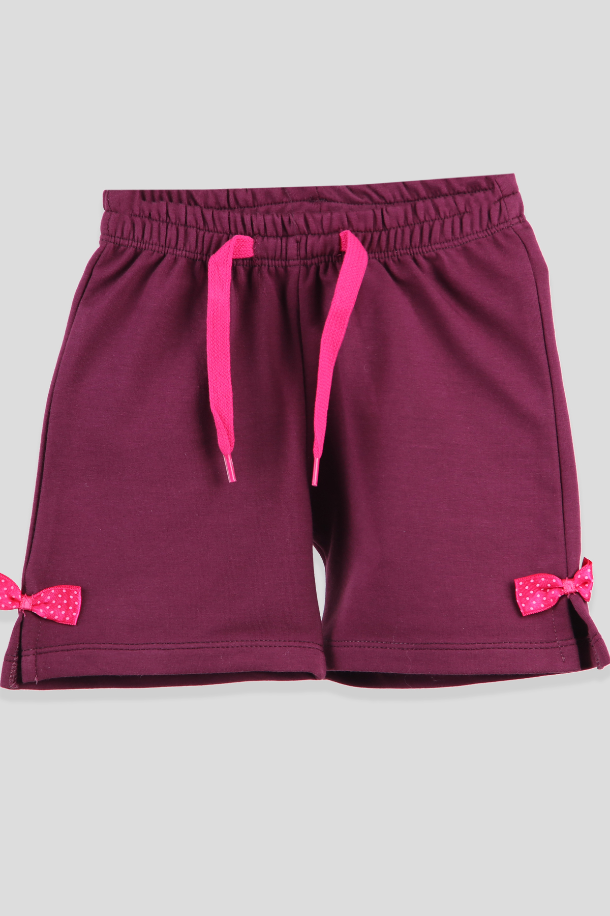 Breeze Kız Çocuk Şort Mürdüm (5-10 Yaş)