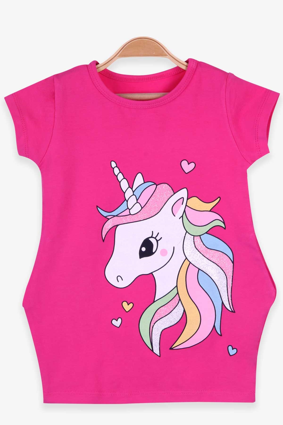 Breeze Kız Çocuk Tunik Unicorn Pembe (2-6 Yaş)