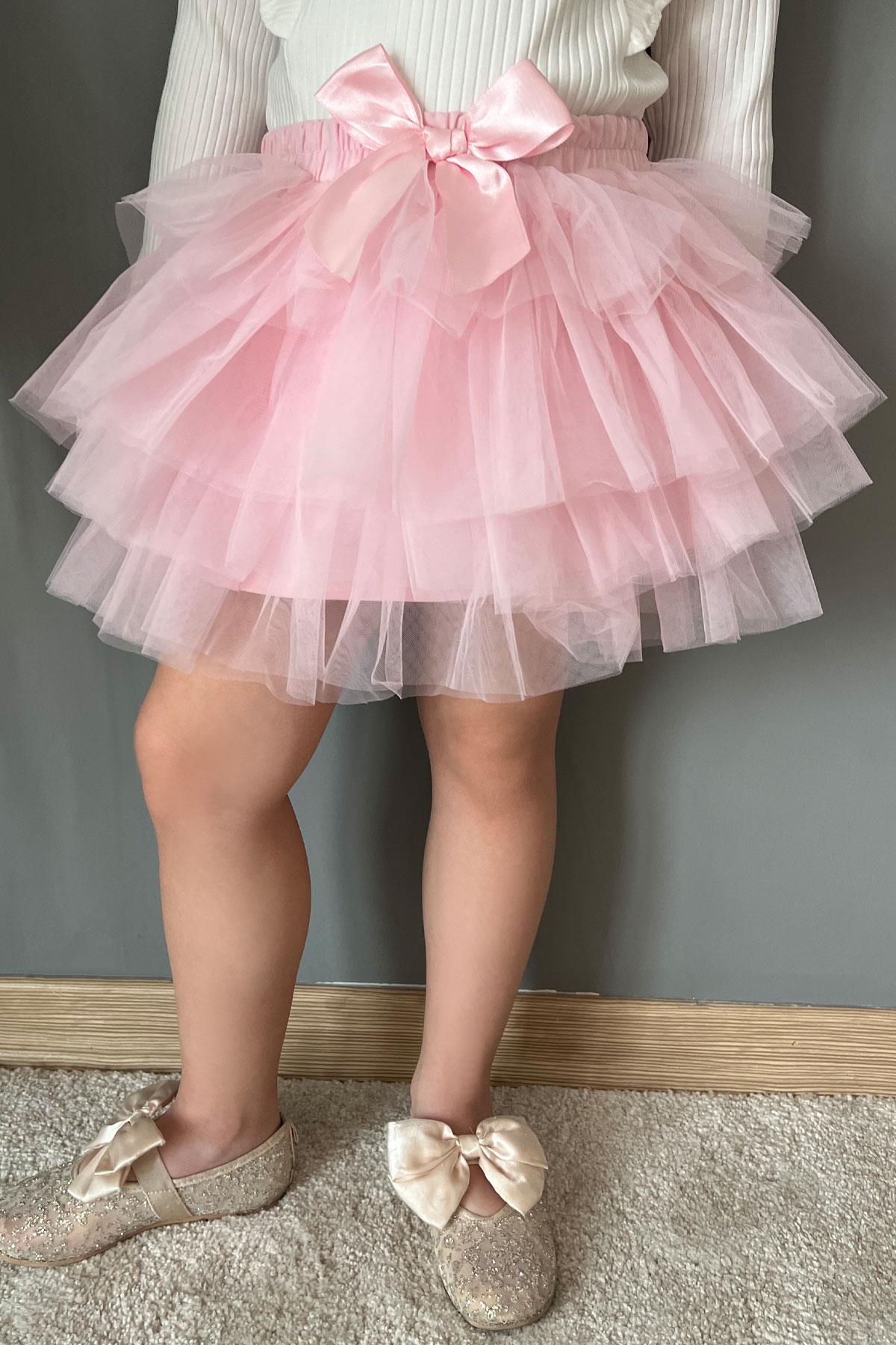 Breeze Kız Çocuk Tütü Etek Somon (8-12 Yaş)