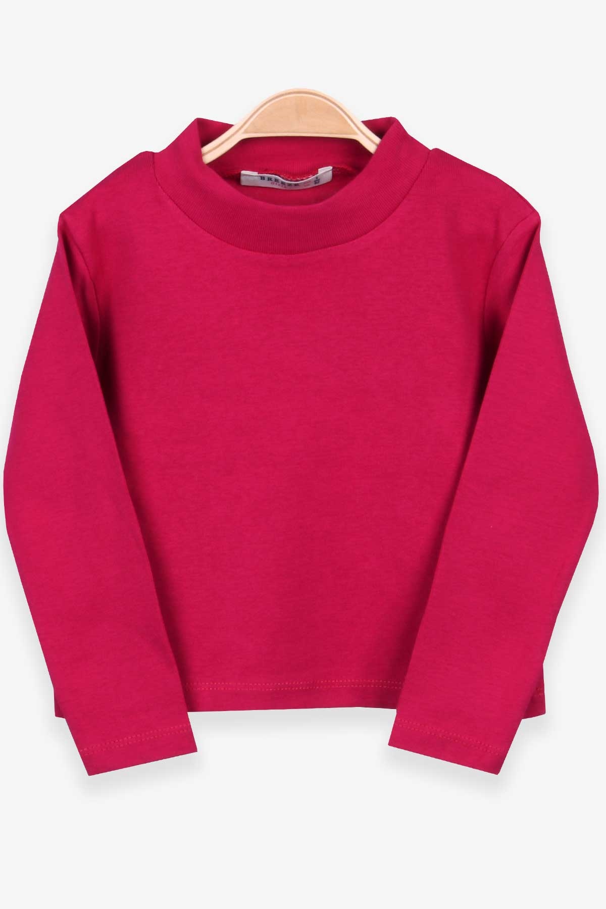 Breeze Kız Çocuk Uzun Kollu Tişört Basic Fuşya (2-10 Yaş)