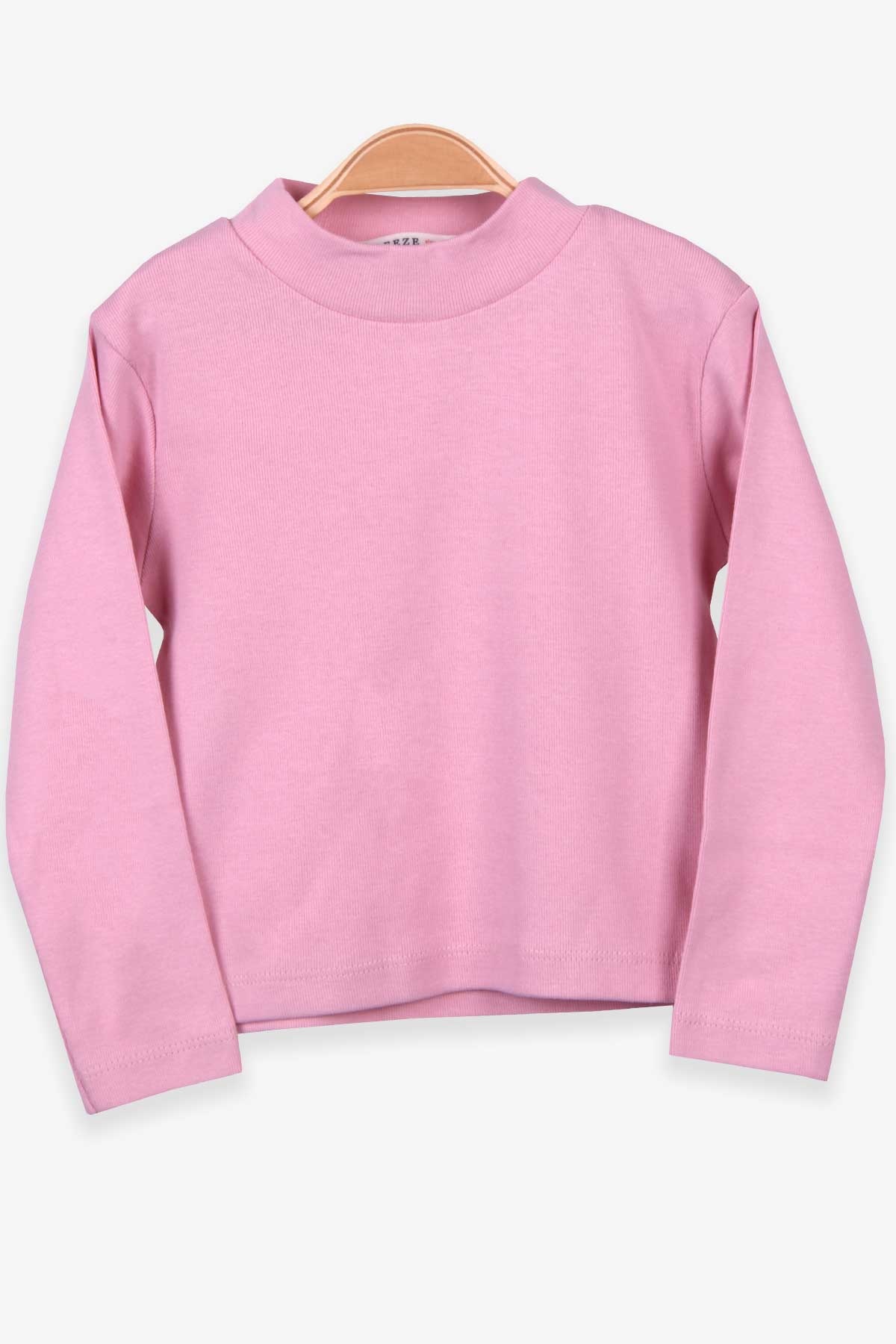 Breeze Kız Çocuk Uzun Kollu Tişört Basic Pudra (2-10 Yaş)