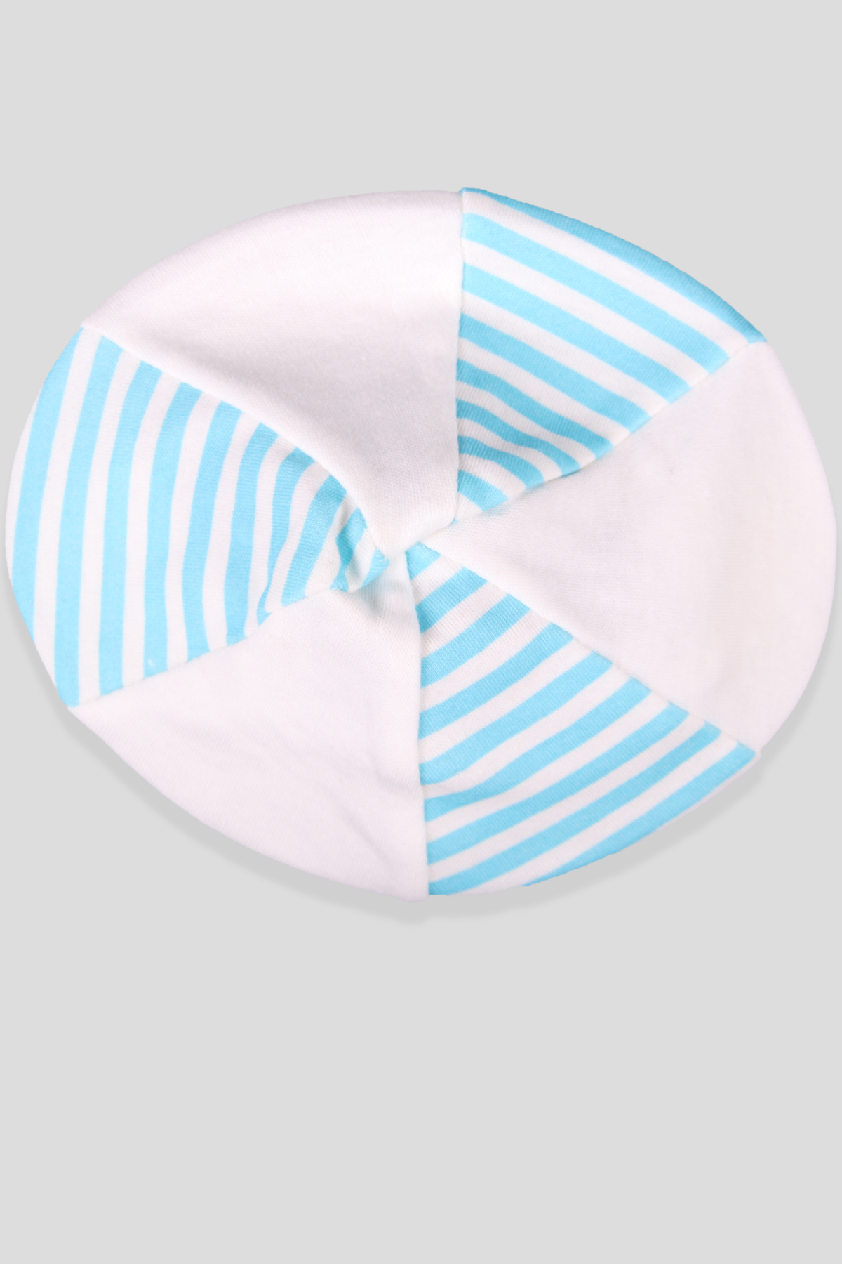 Breeze Yeni Doğan Bebek Şapkası Çizgili Mavi (Standart)
