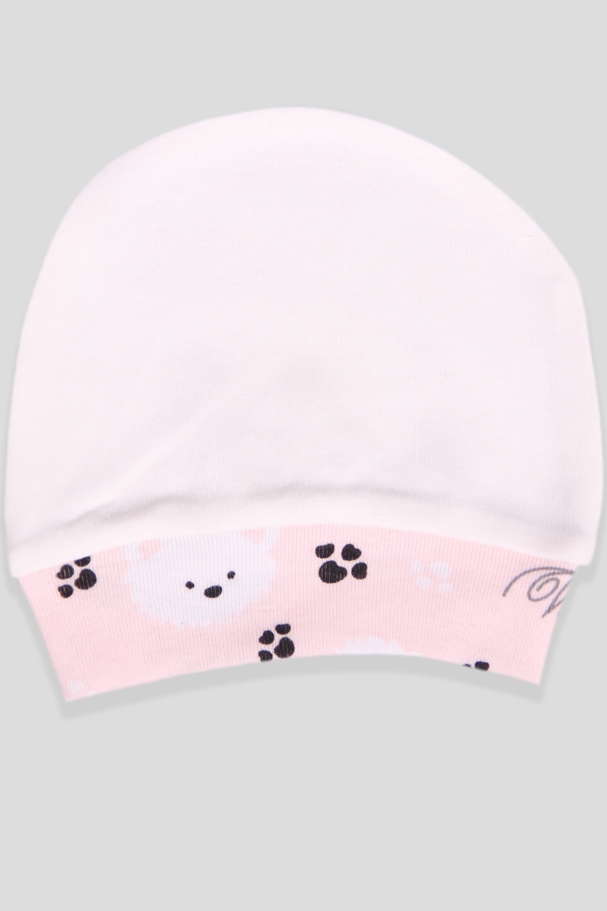 Patili Ekru - Yeni Doğan Bebek Şapkası | Breeze Baby