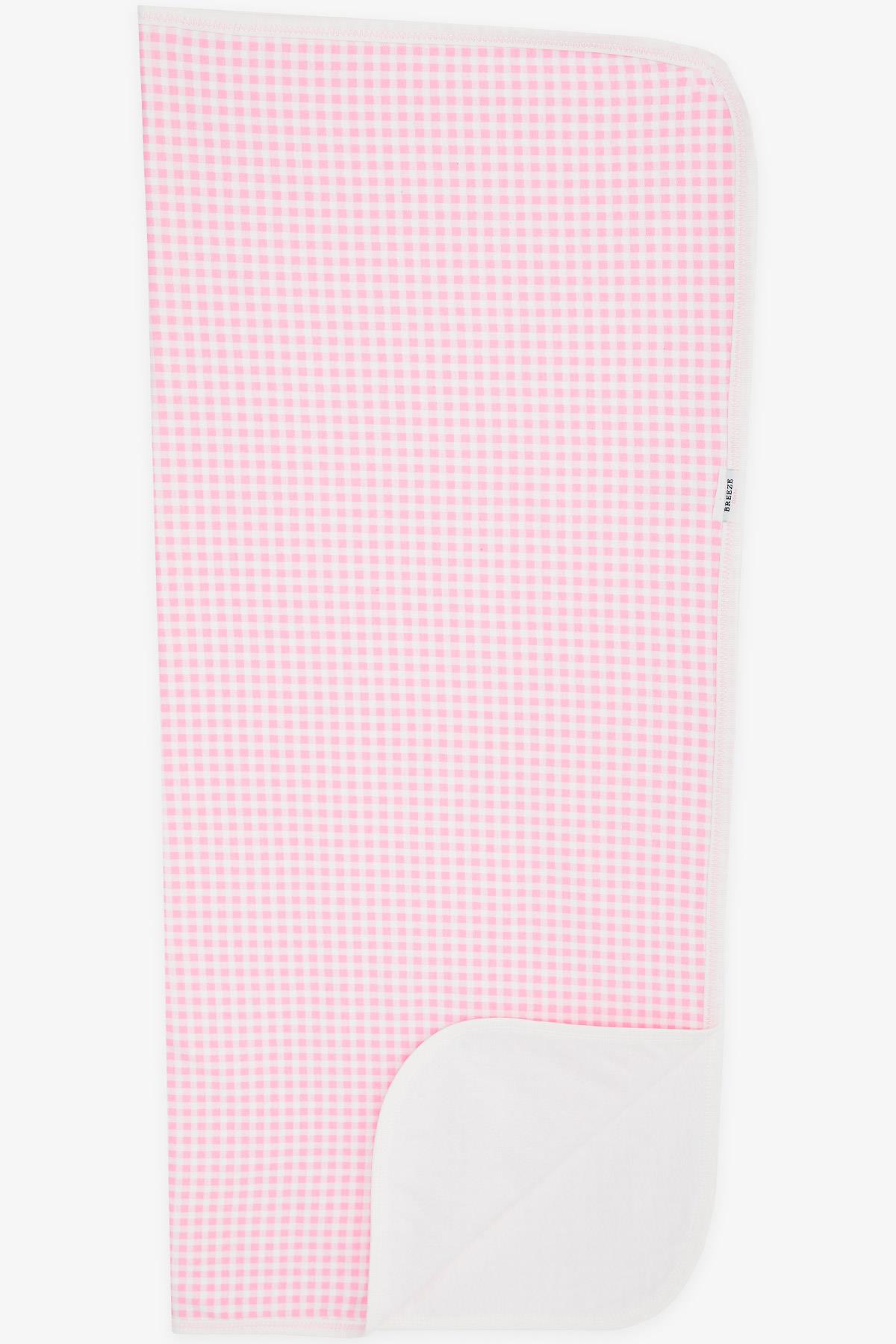 Breeze Yenidoğan Bebek Battaniyesi Pötikare Desenli Pembe (0-3 Ay)
