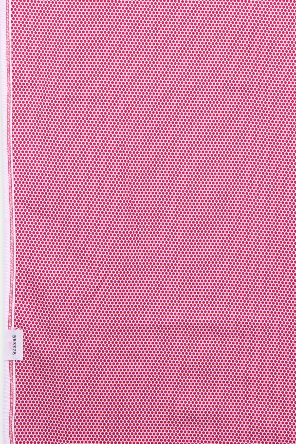 Breeze Yenidoğan Bebek Battaniyesi Puantiyeli Fuşya (75 x 85 cm)