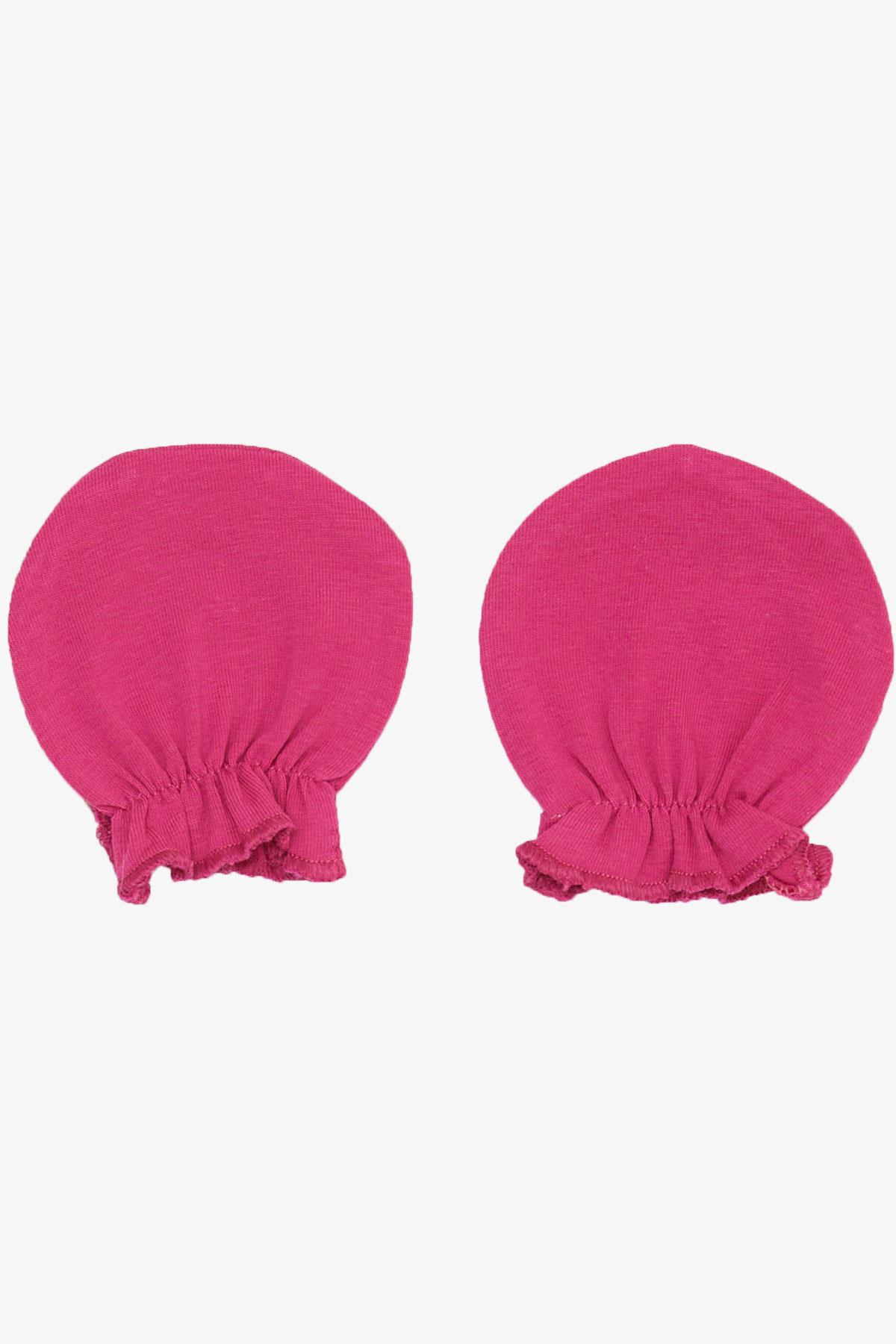 Breeze Yenidoğan Bebek Eldiveni Basic Fuşya