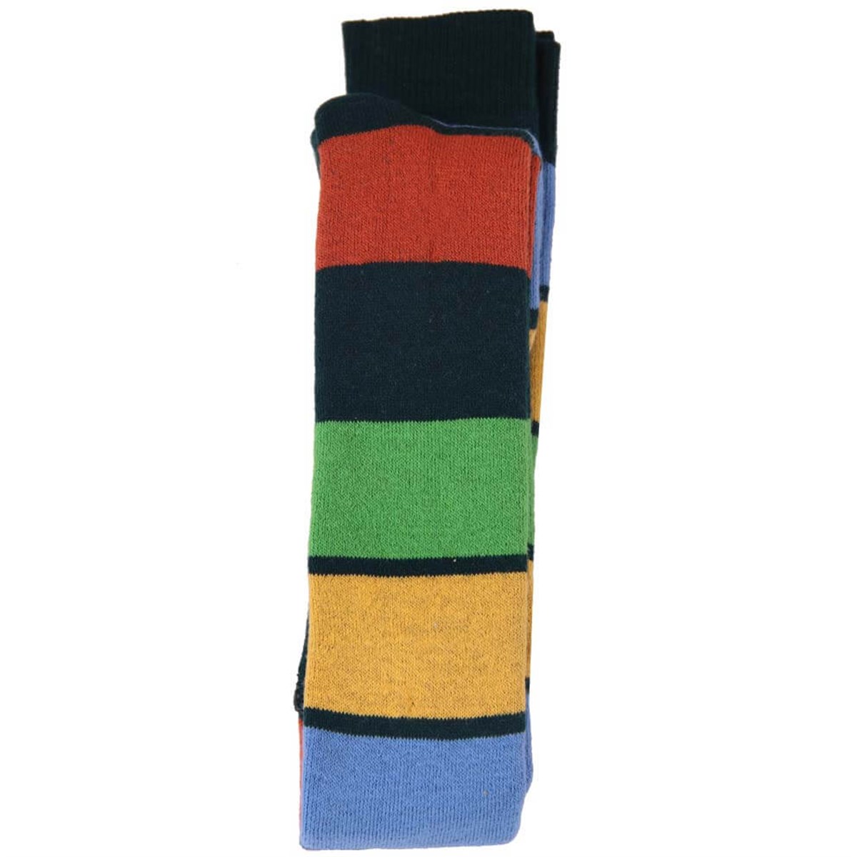 Çizgili Karışık Renk 1 Yaş - Bebek Külotlu Çorap | Breeze