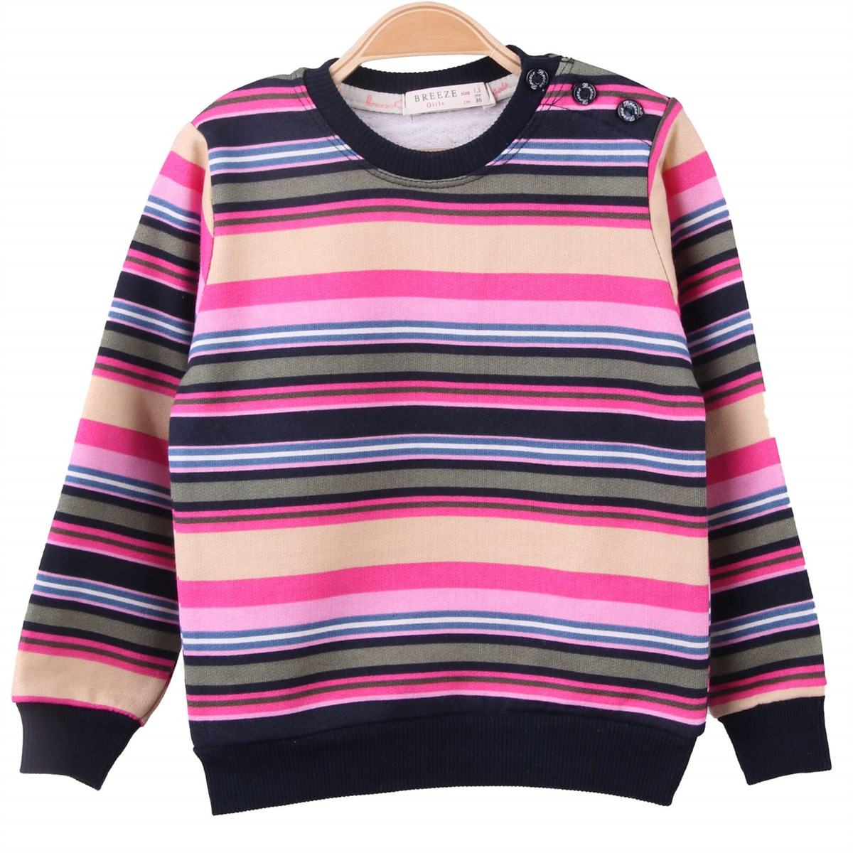 Sweatshirt BREEZE Lacivert Pembe