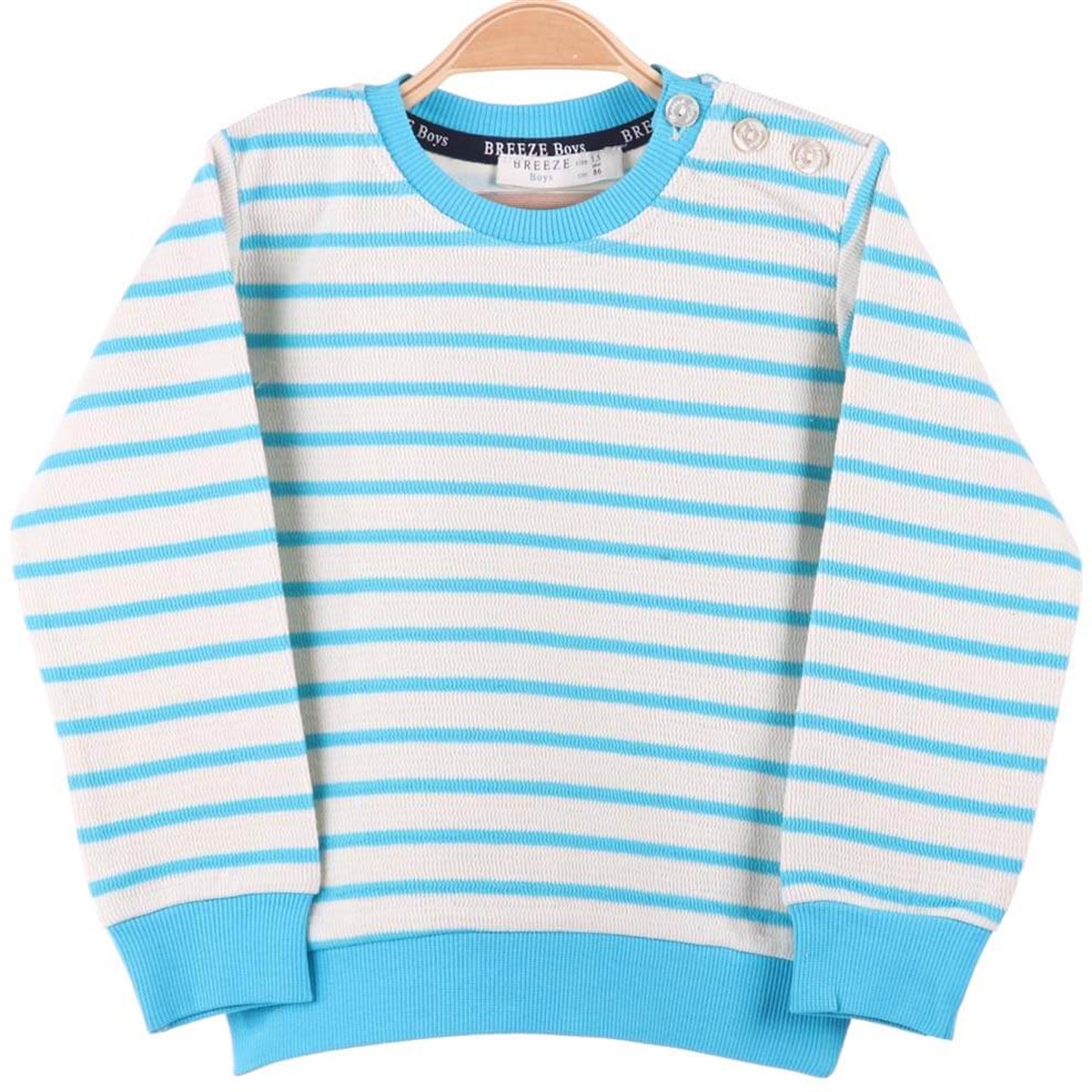 Sweatshirt & KazakBREEZEE12262-512Çizgili Sweat