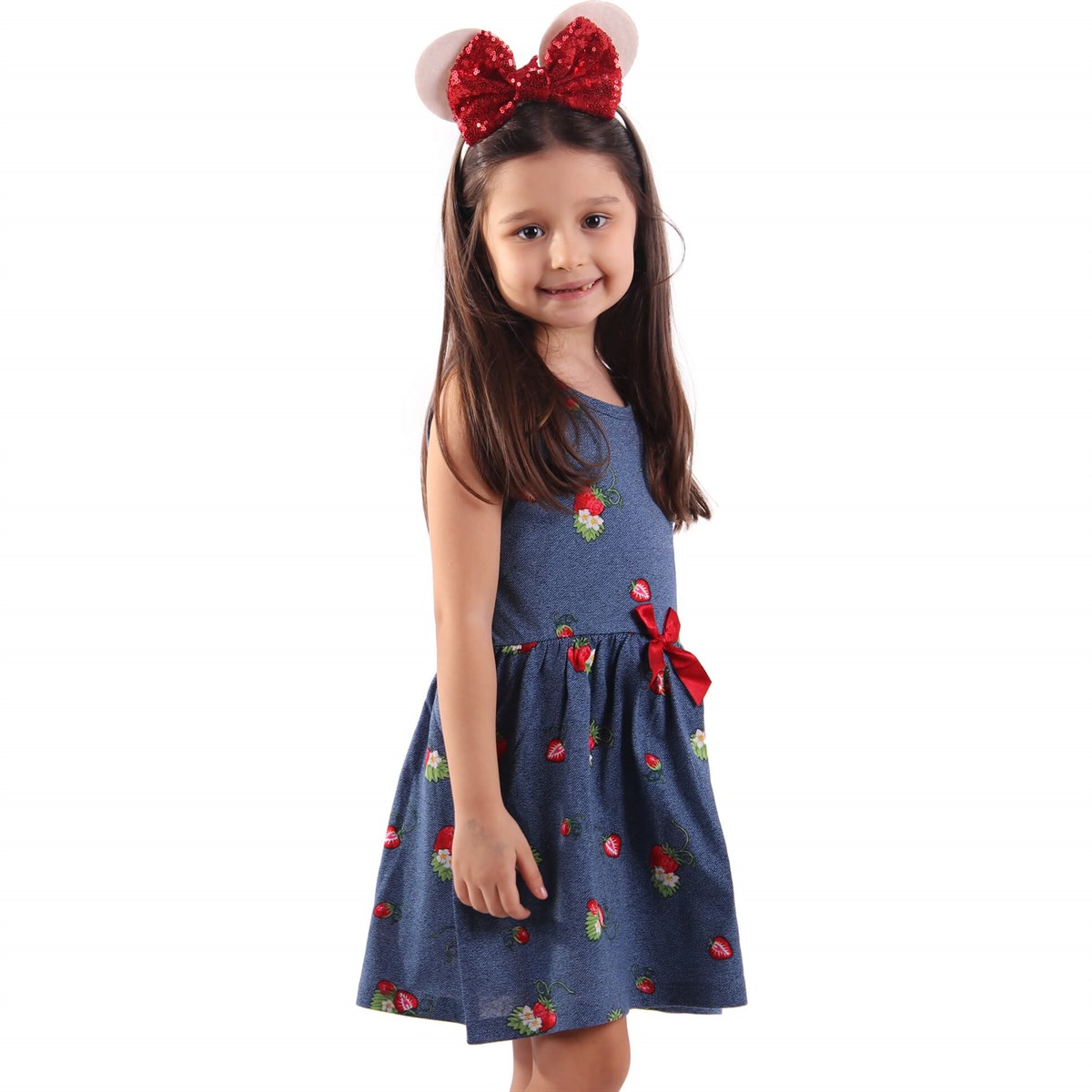 Kısa Kol Elbise ModelleriBREEZE9277T889-232Desenli Elbise