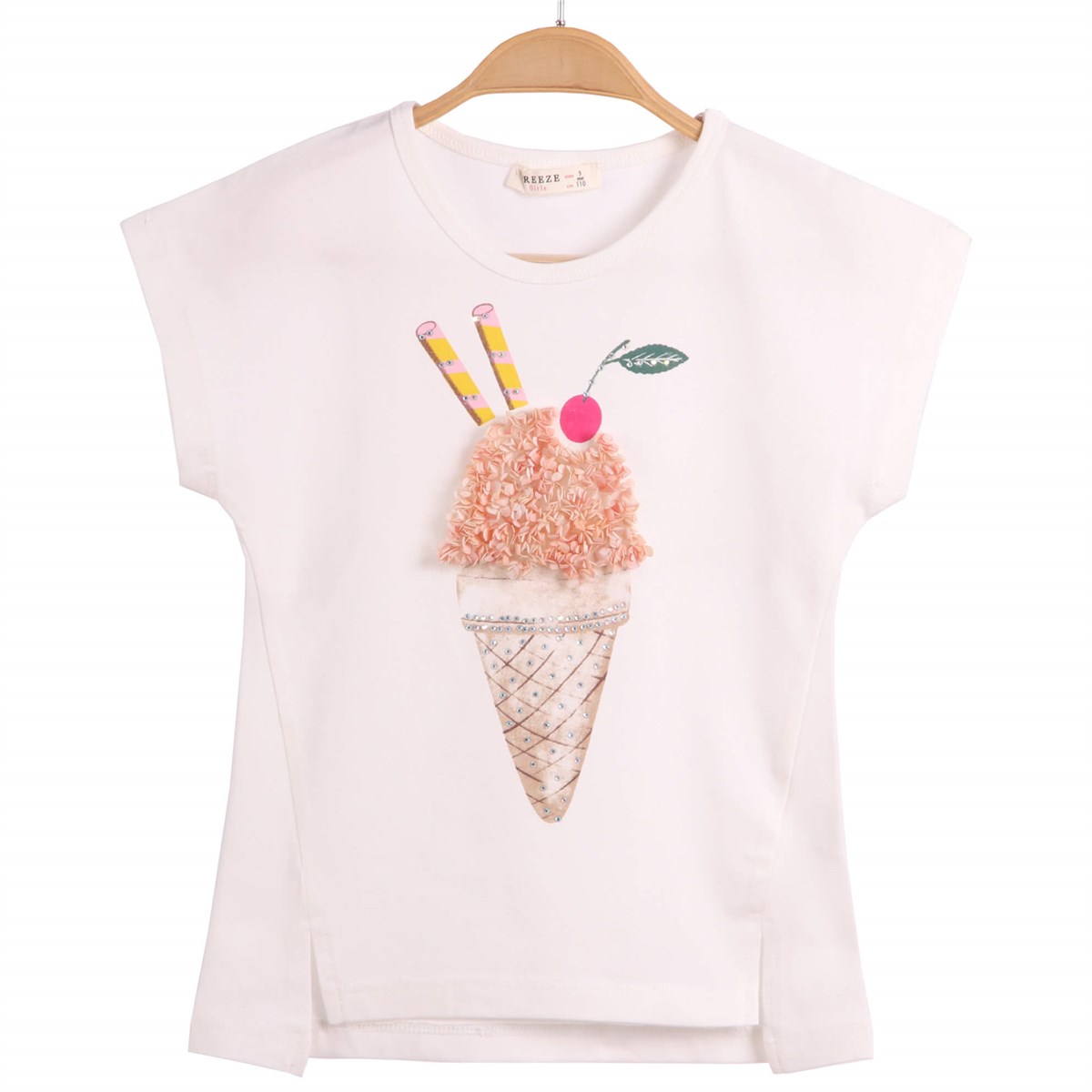 T-ShirtBREEZE11820-43Dondurmalı T-Shirt