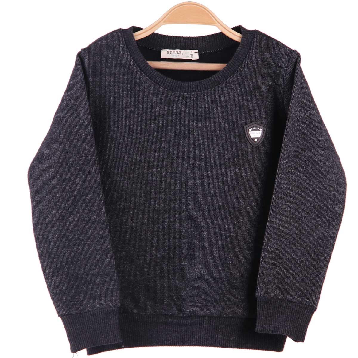 Erkek Bebek Sweatshirt Füme (2 Yaş)