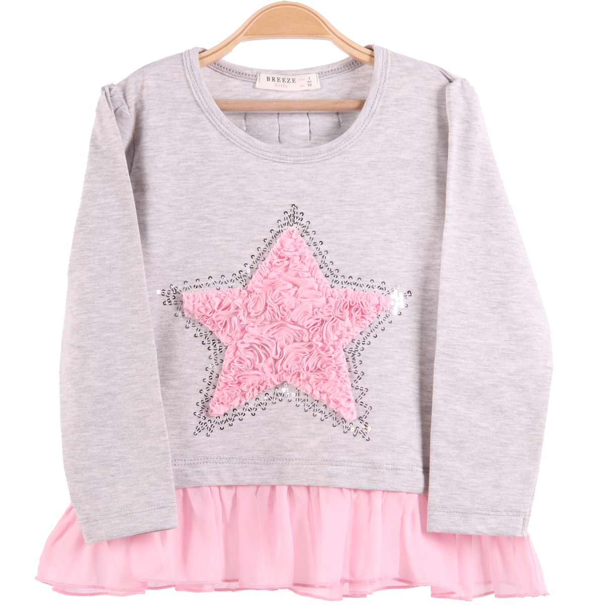 Sweatshirt & BodyBREEZE10536-130Fiyonklu Tüllü Bady
