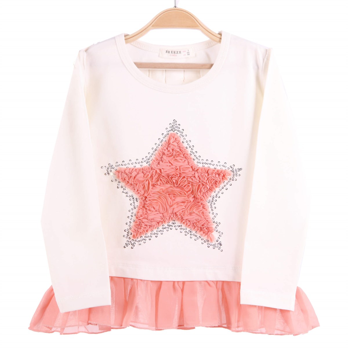 Sweatshirt & KazakBREEZE10536-215Fiyonklu Tüllü Bady