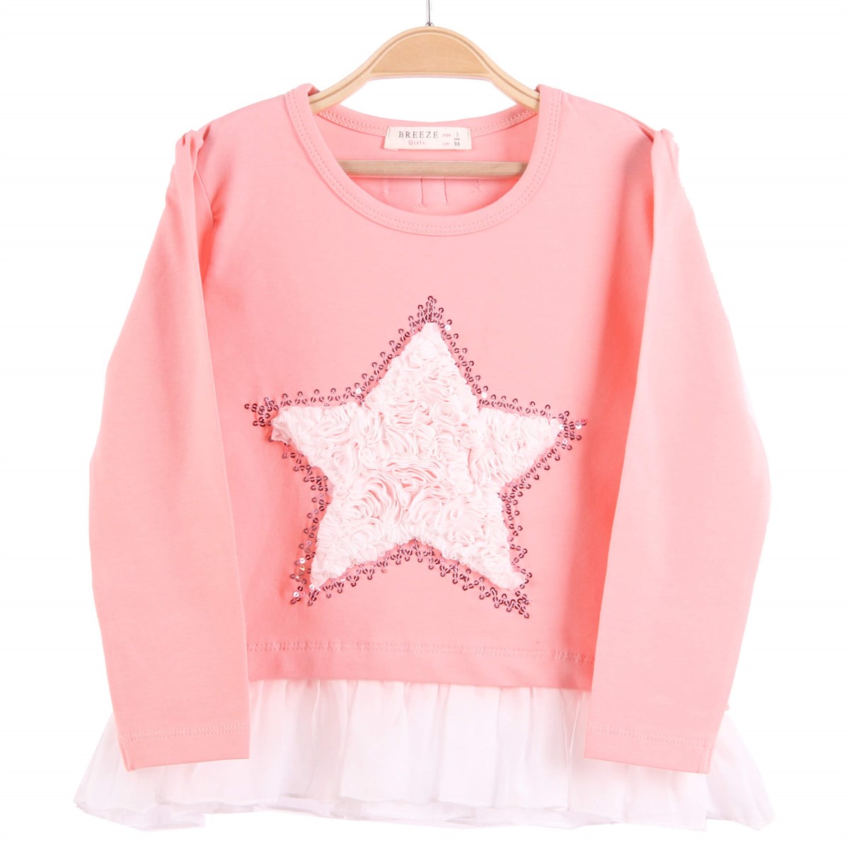 Sweatshirt & KazakBREEZE10536-486Fiyonklu Tüllü Bady