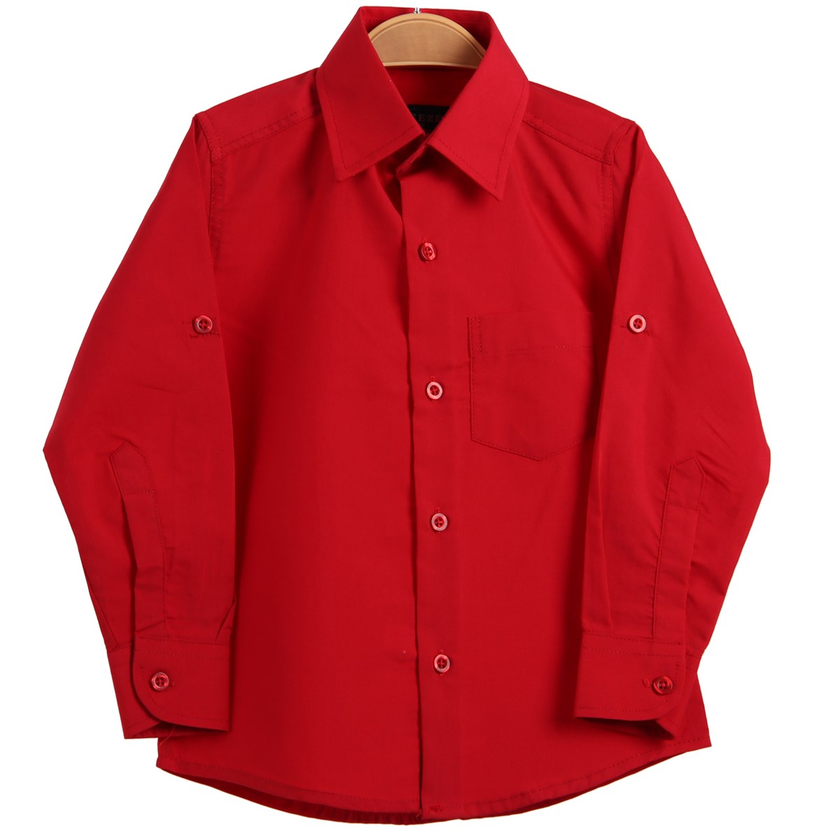4-10 Yaş Erkek Çocuk Kırmızı Gömlek | Breeze Çocuk Giyim