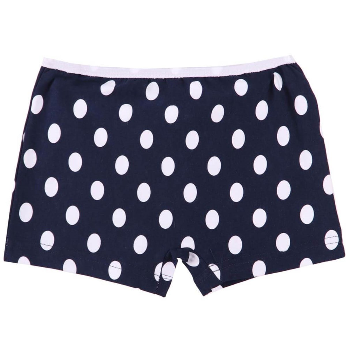 Kız Çocuk Desenli Boxer Breeze Lacivert-Beyaz