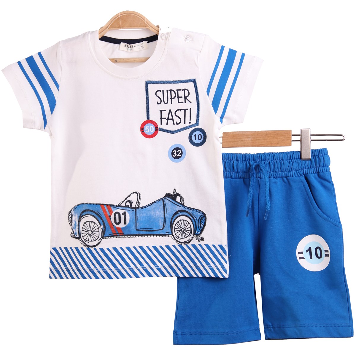 Kapri & Şort TakımBREEZE11832-260Işıklı Arabalı Şort Takım