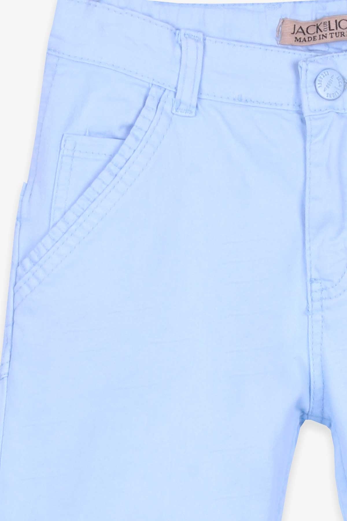 Erkek Çocuk Gabardin Pantolon Basic Buz Mavisi 12 Yaş - Breeze