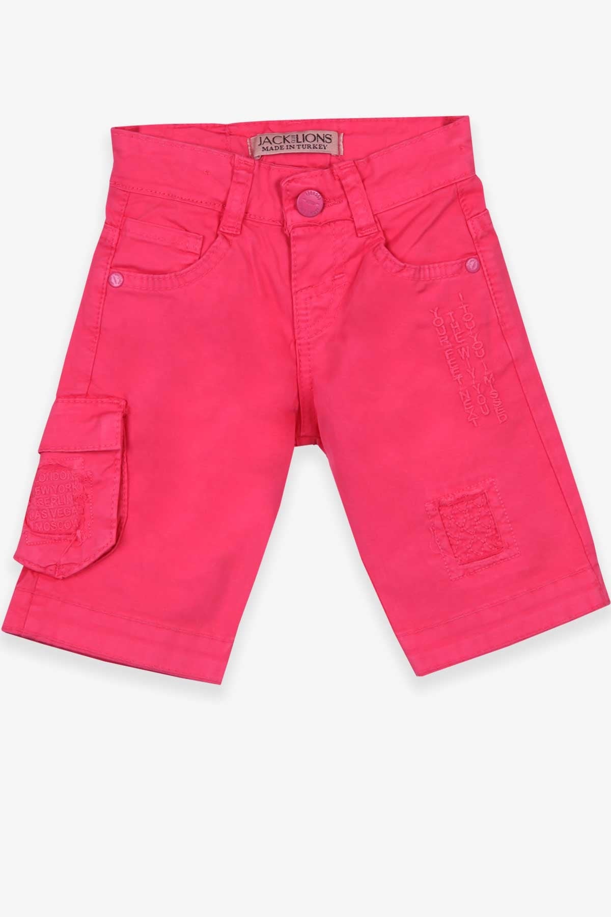 Jack Lions Erkek Çocuk Şort Basic Mercan (1-4 Yaş)