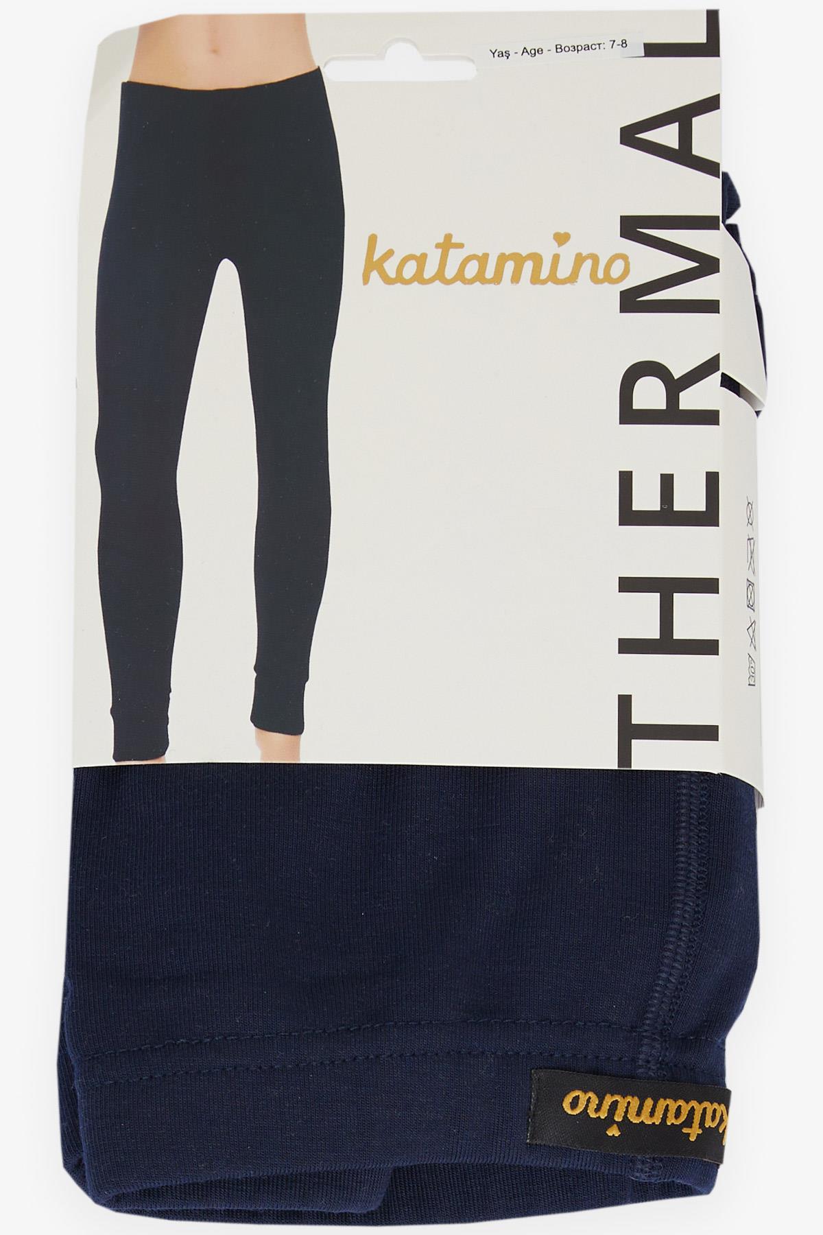 KATAMİNO Erkek Çocuk Alt Termal Basic Lacivert (3-14 Yaş)