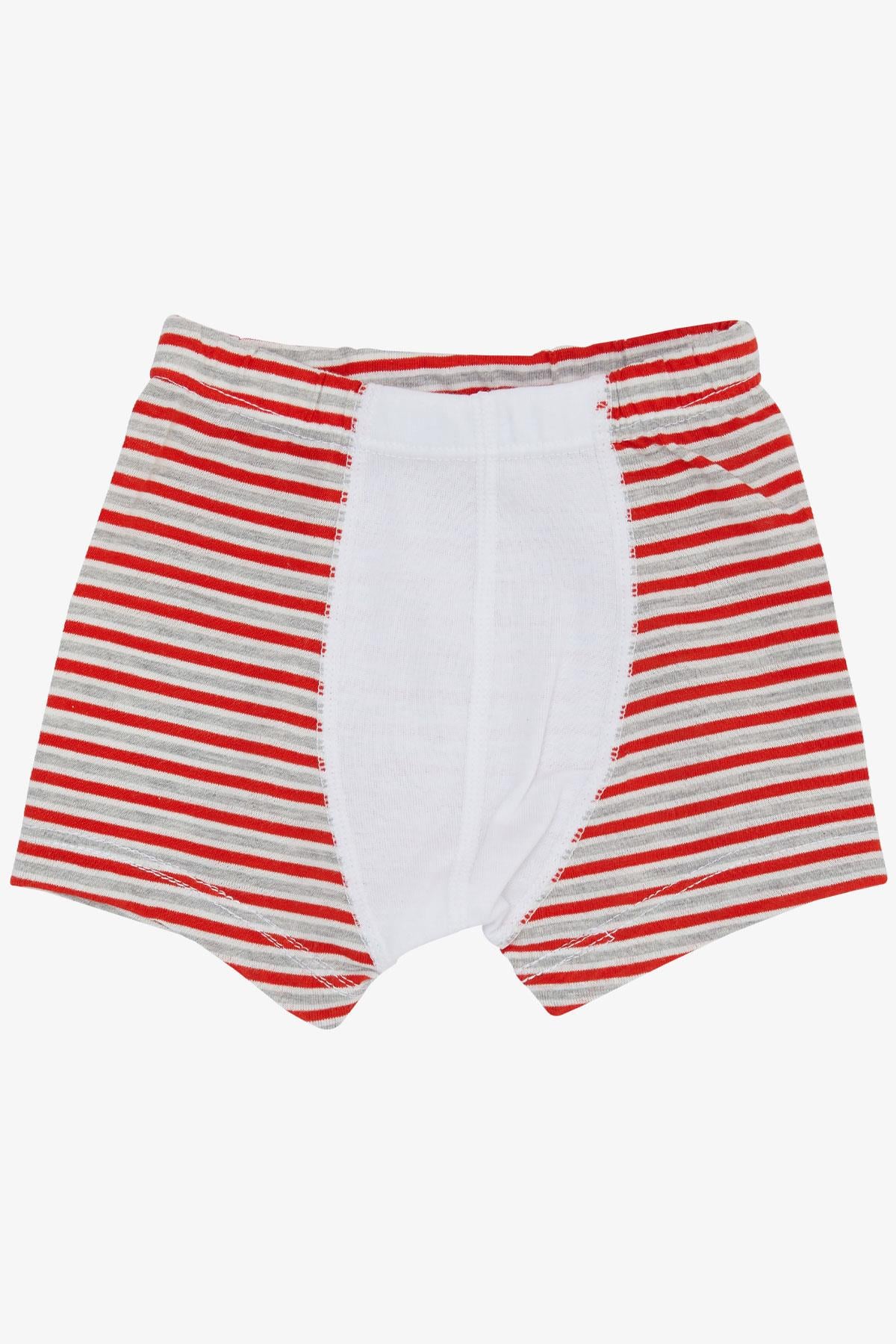 Katamino Erkek Çocuk Boxer Çizgili Karışık Renk (1 Yaş)