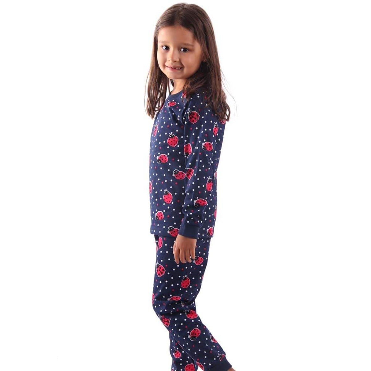 Kız Çocuk Pijama Takımı Lacivert (1.5 Yaş)