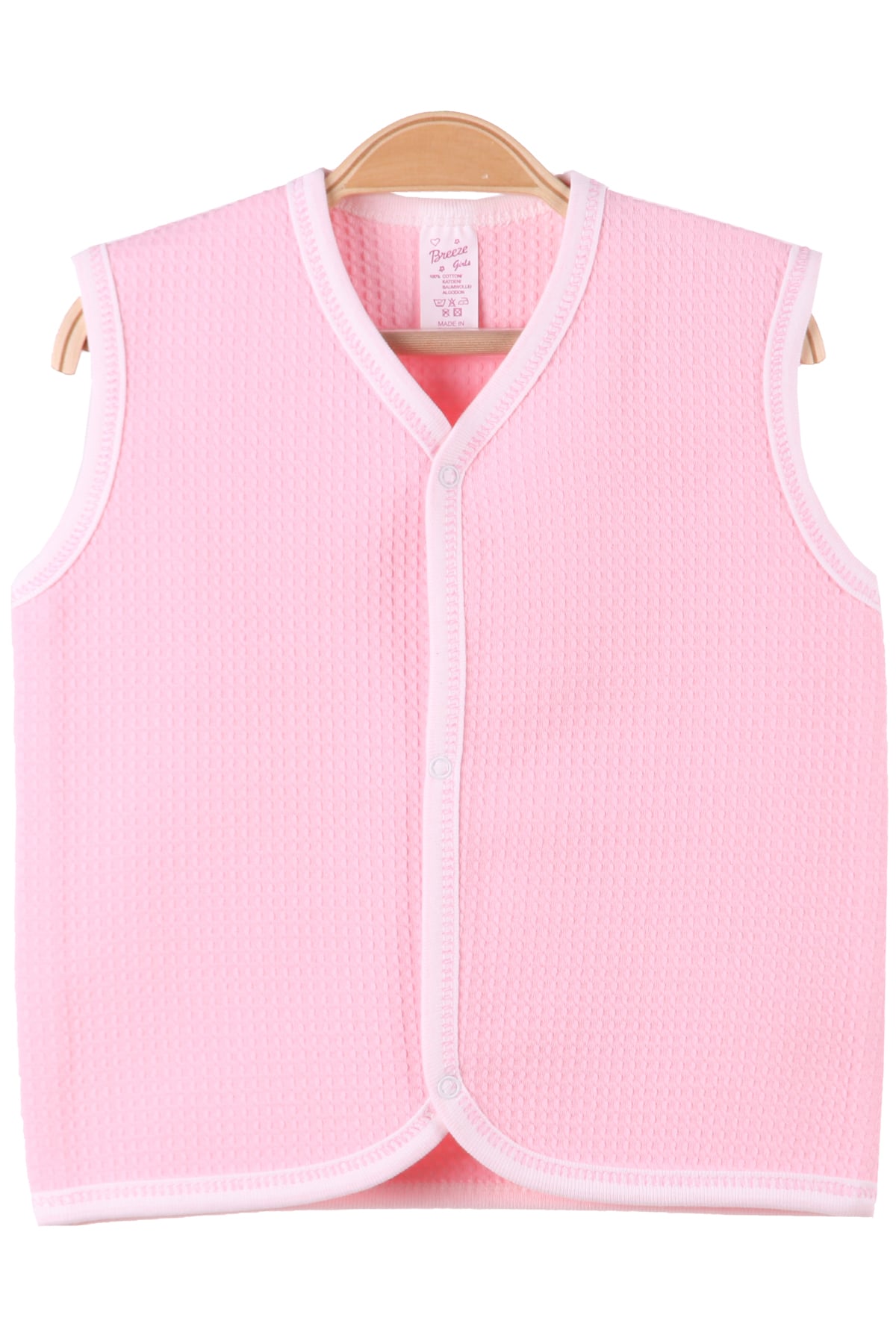 Kız Bebek Yelek Pembe (3-9 Ay) BREEZE