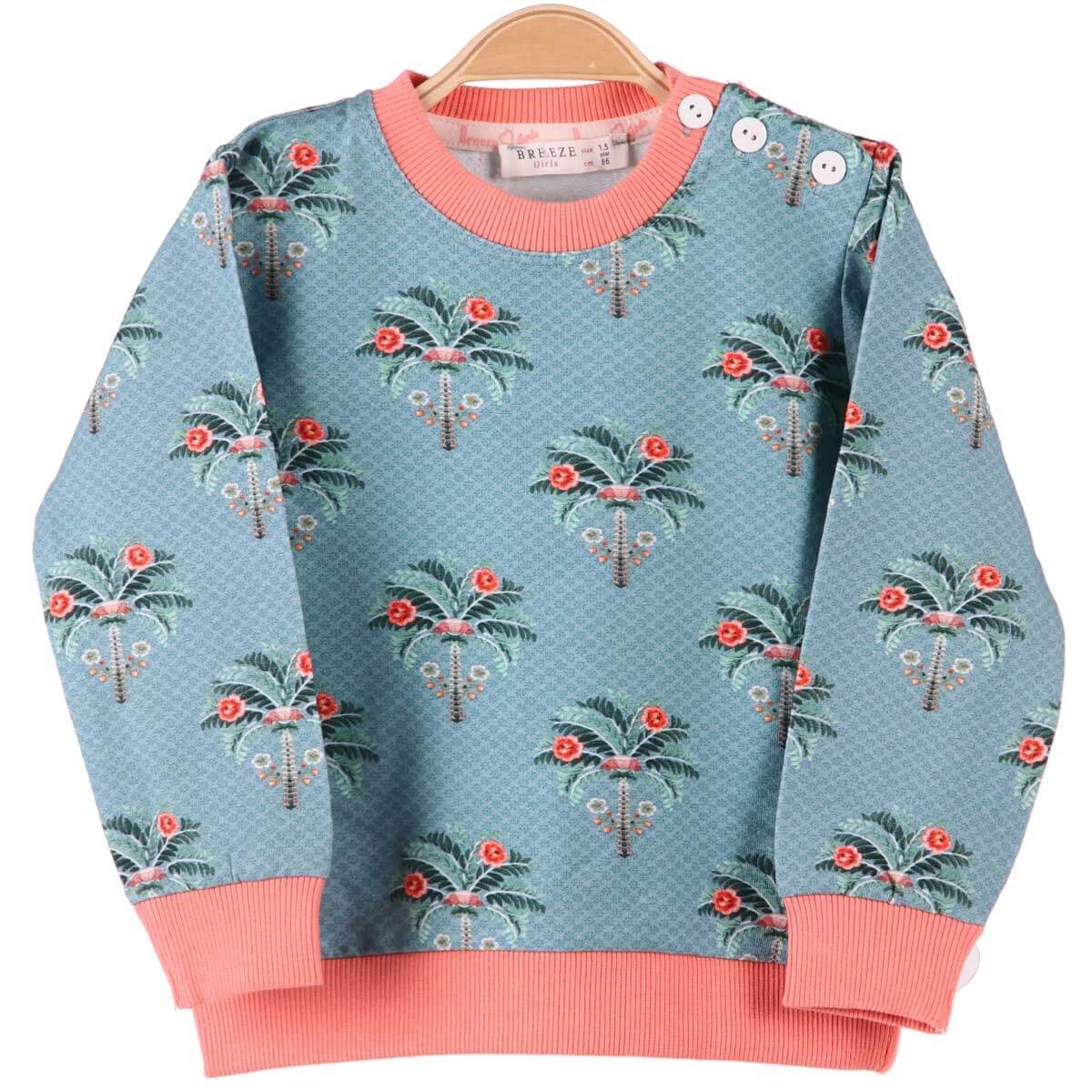 Kız Çocuk Sweat Yeşil (1,5-5 Yaş) BREEZE