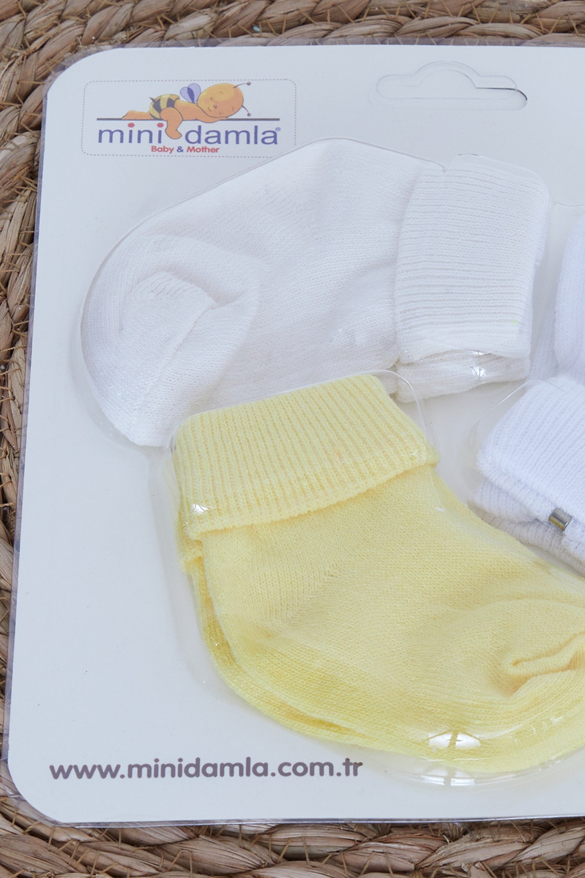 Bebek Yenidoğan Çorap Bilekli 3 lü Karışık Renk 0-3 Ay - Sevimli Bebek  Çorapları | Breeze