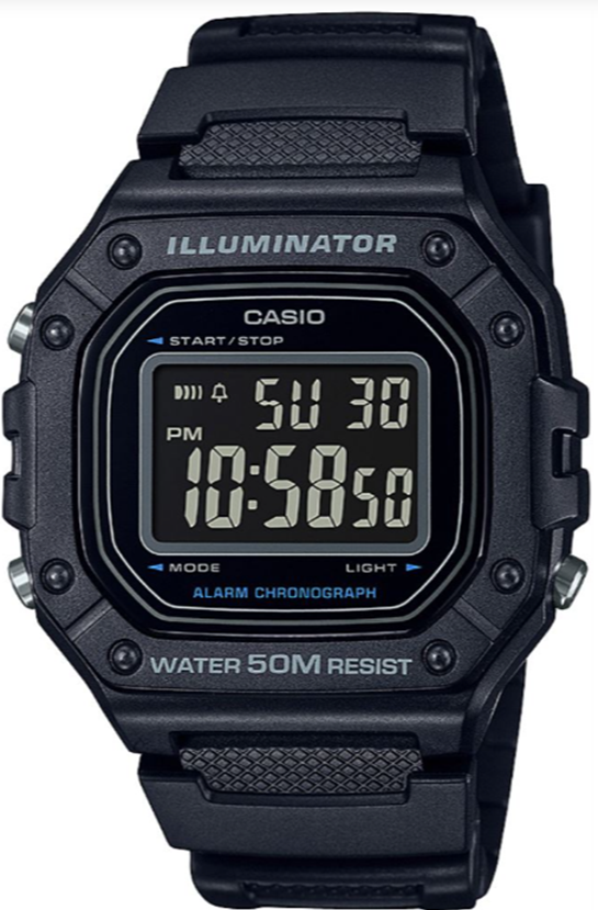 CasioW-218H-1BVDFCasio W-218H-1BVDF Erkek Kol Saati