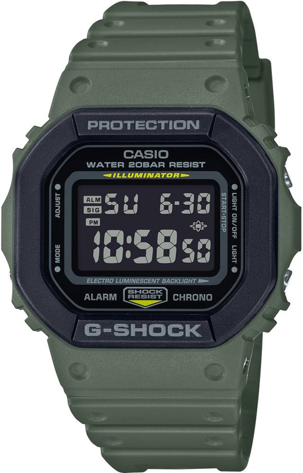 CasioDW-5610SU-3DRCasio DW-5610SU-3DR G-Shock Erkek Kol Saati