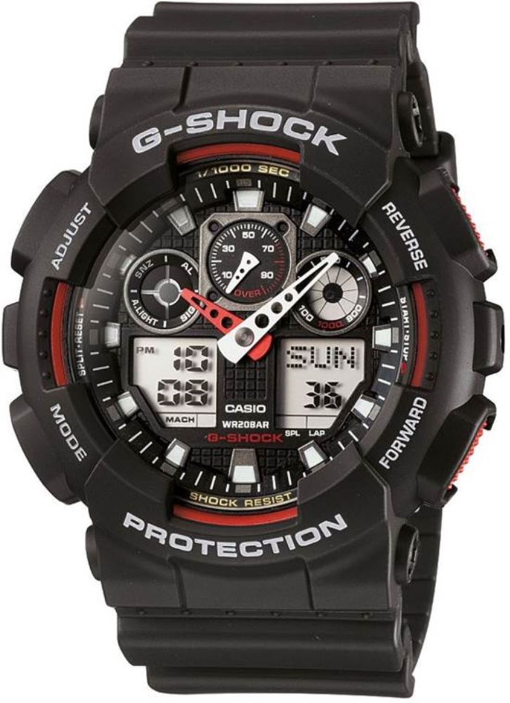 CasioGA-100-1A4DRCasio G-Shock GA-100-1A4DR Erkek Kol Saati
