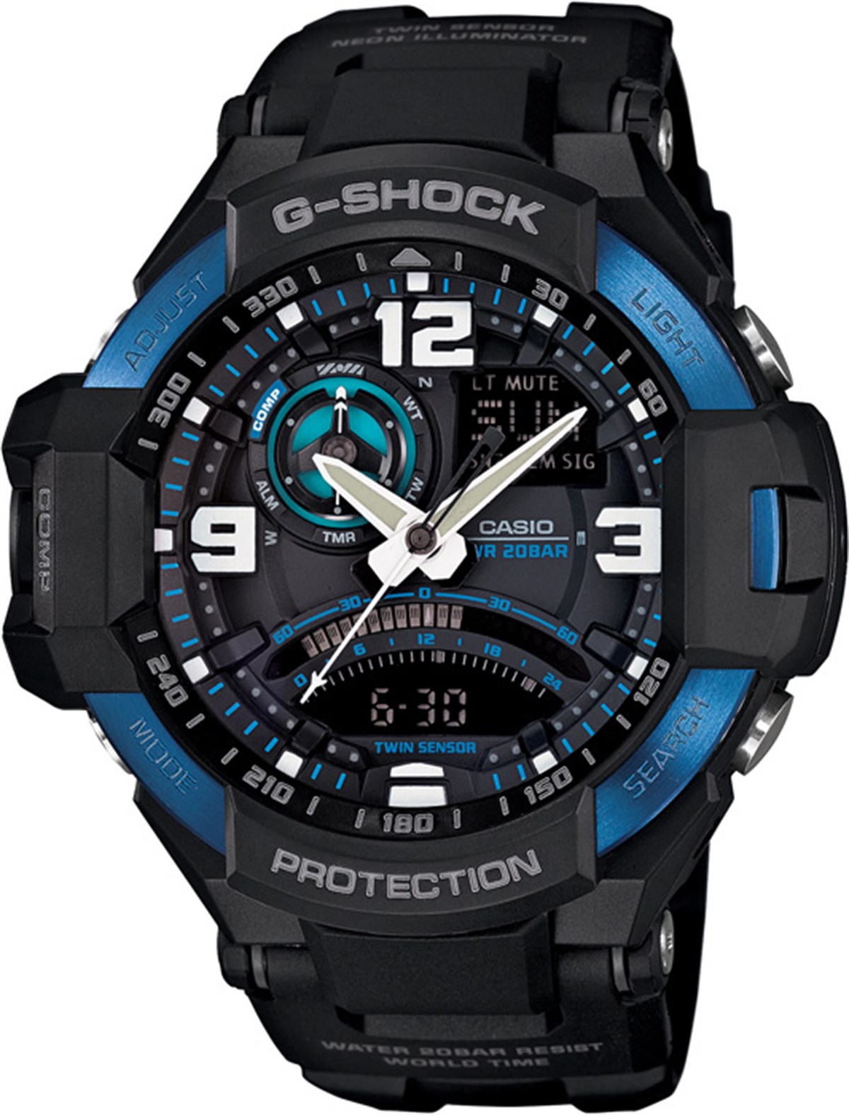 CasioGA-1000-2BDRCasio G-Shock GA-1000-2BDR Erkek Kol Saati